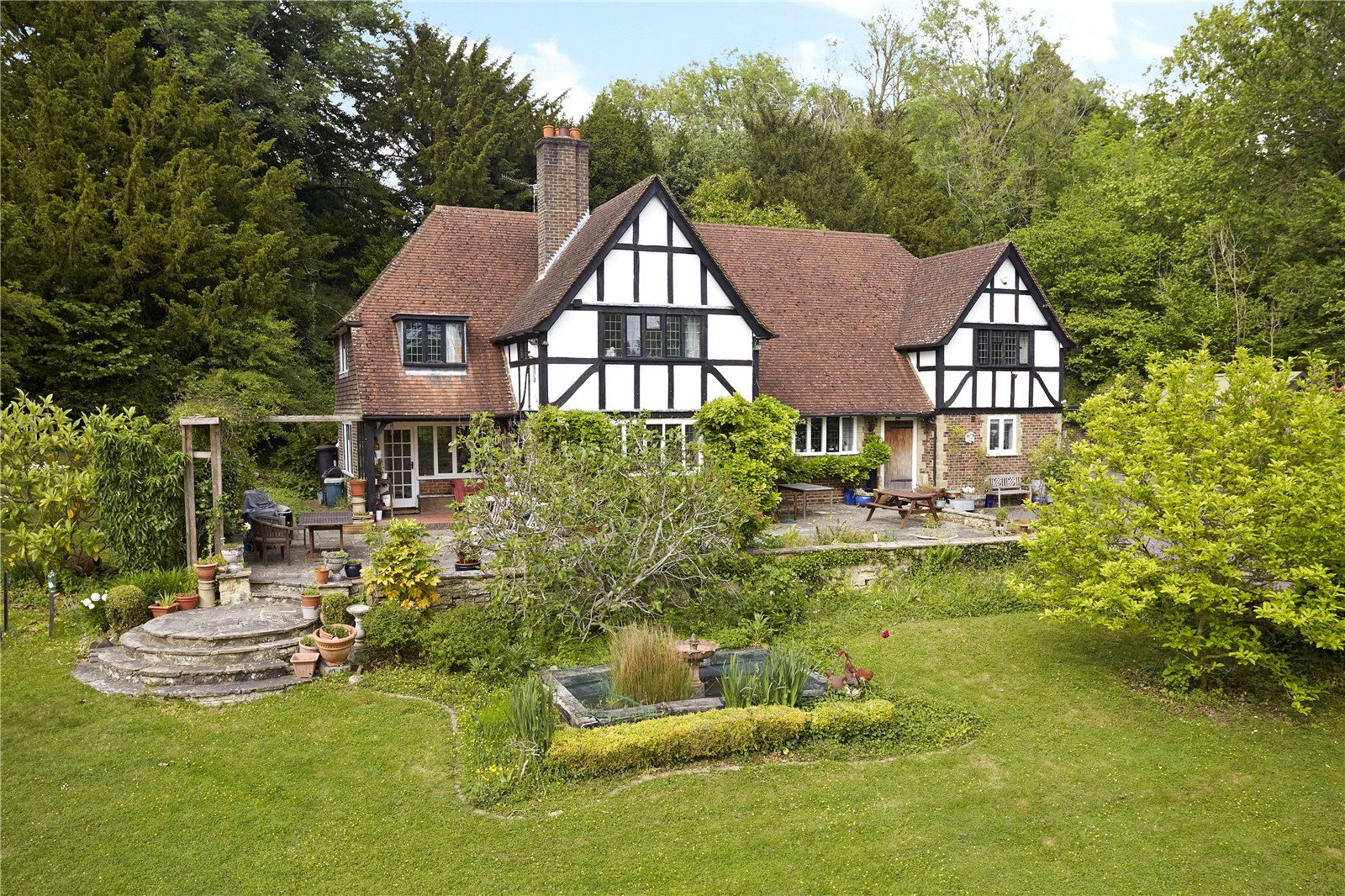 4 bed detached house for sale in Warwick Wold Road, Merstham, Surrey