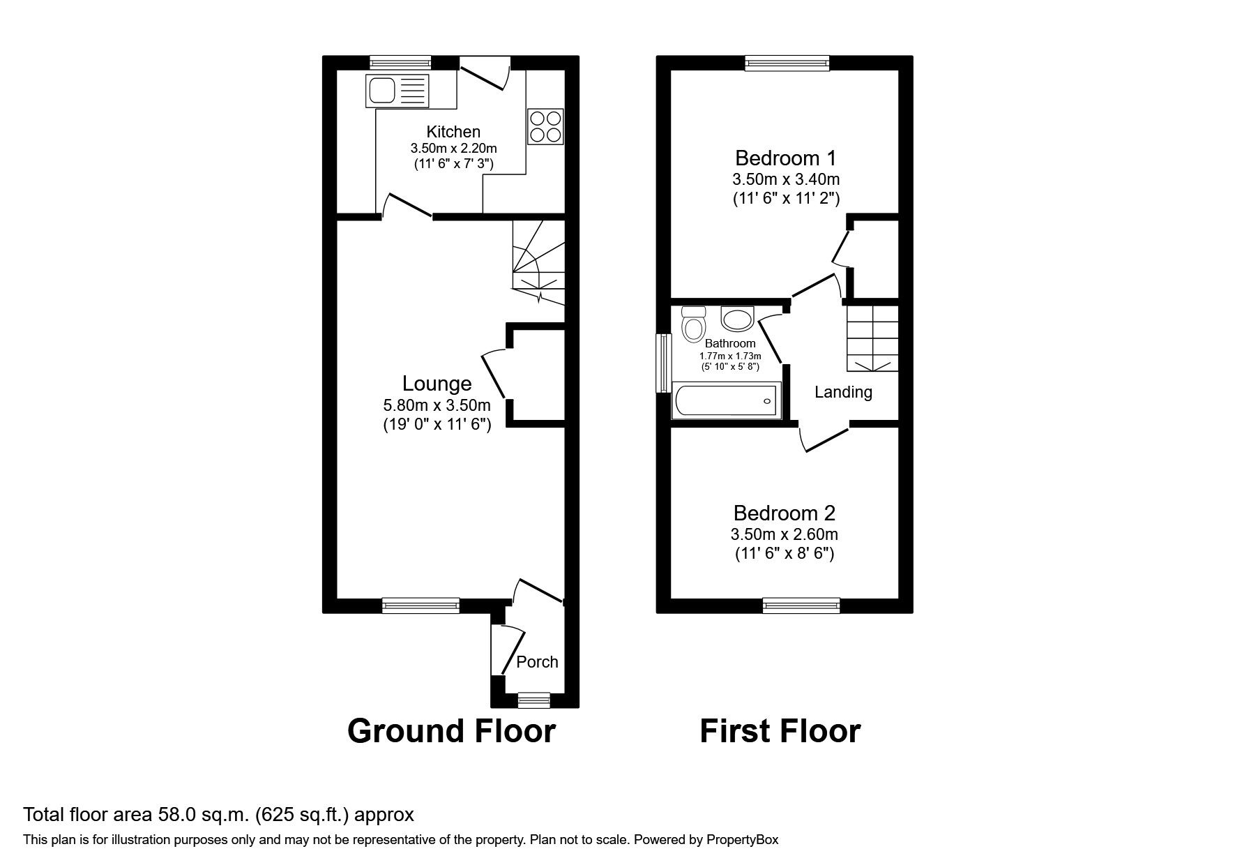 2 bed semidetached house for sale in Ledbury Green, Middleton, Leeds