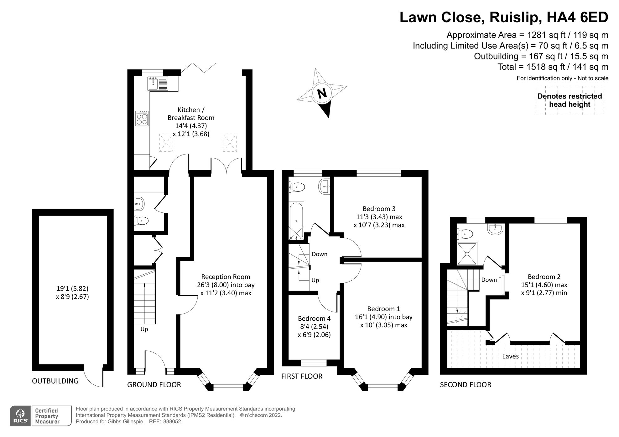 4 bed terraced house for sale in Lawn Close, Ruislip, Middlesex HA4 Zoopla