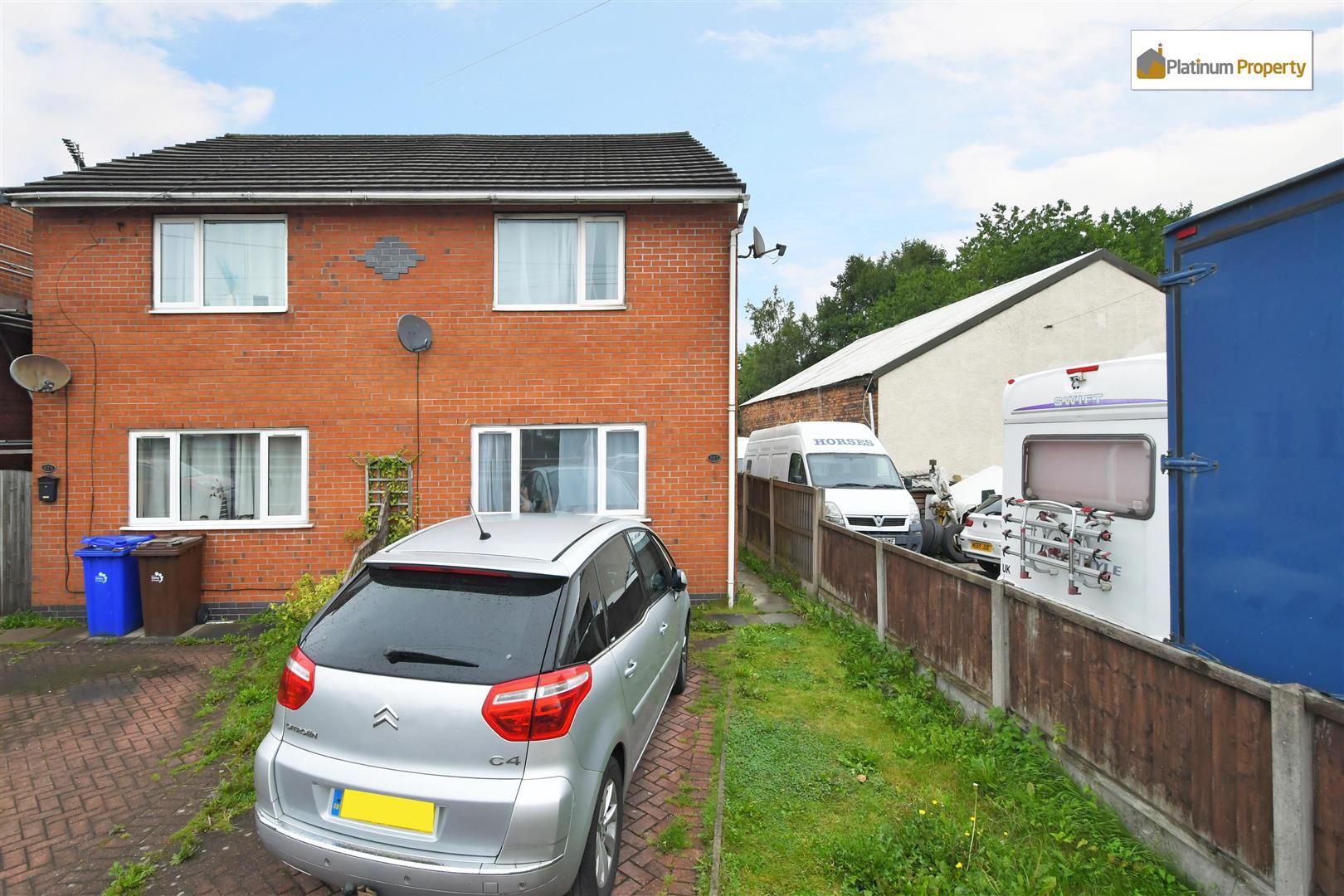 3 bed semidetached house for sale in Uttoxeter Road, Longton, StokeOn