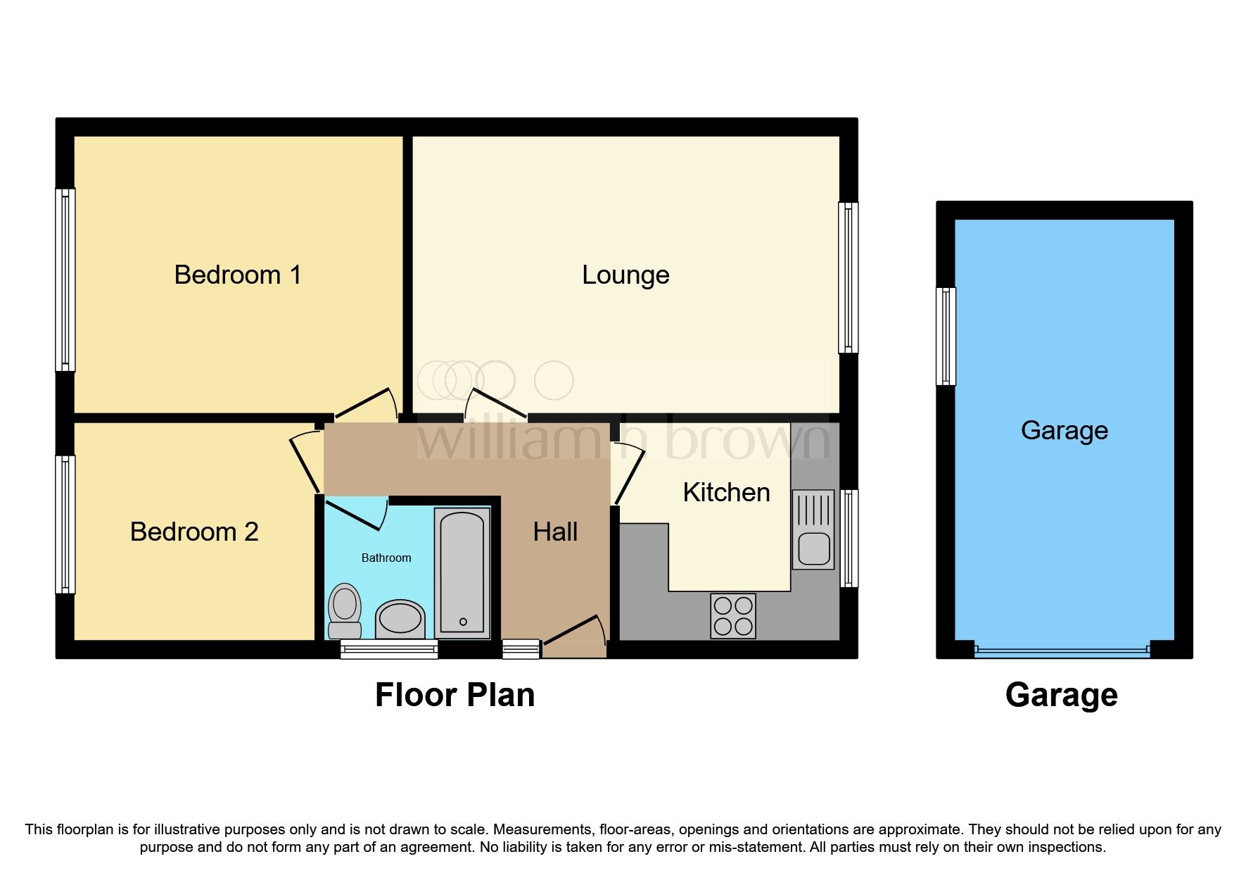 2 bed semidetached bungalow for sale in Station Road, Dunscroft