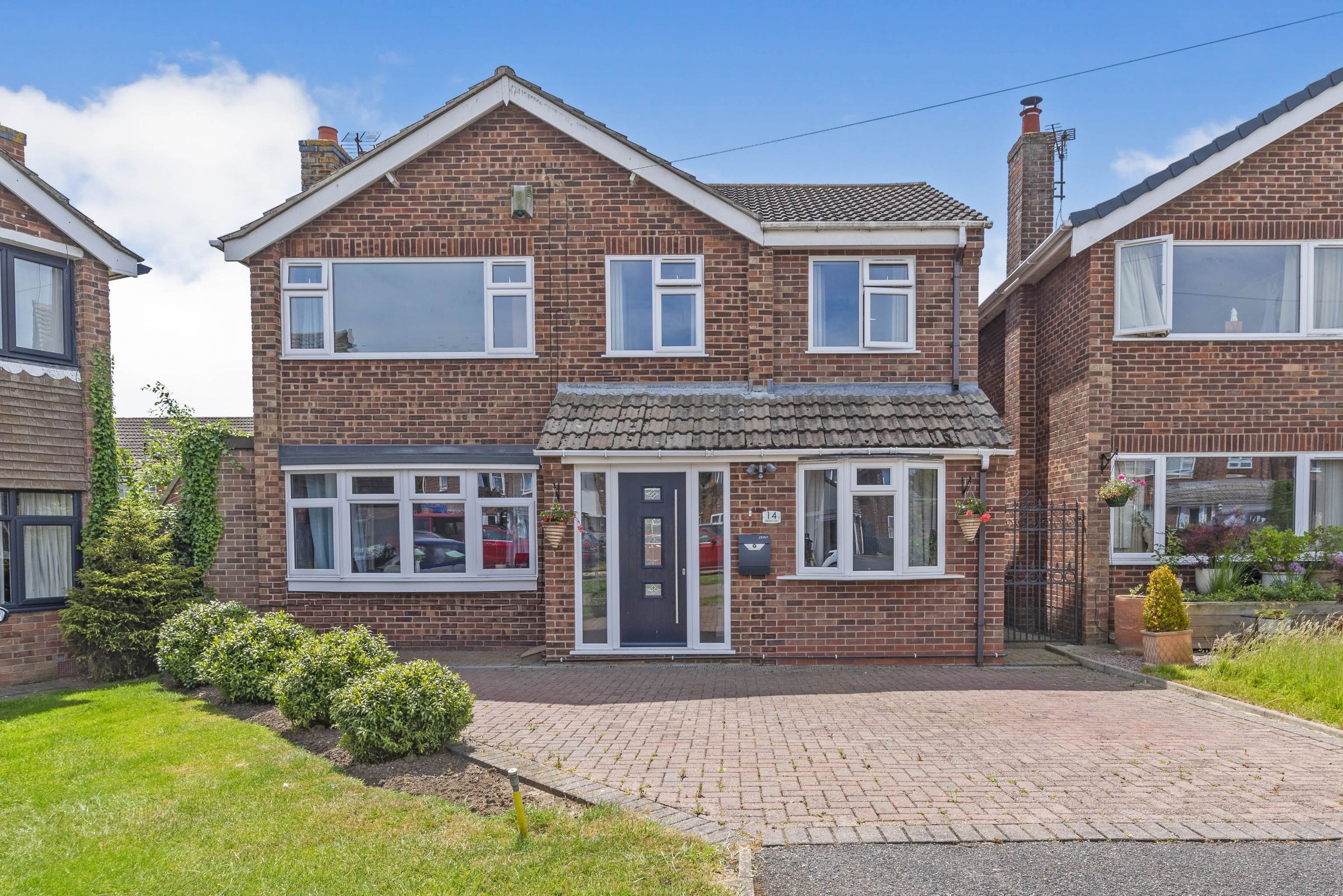 4 bed detached house for sale in Burgin Close, Foston, Grantham NG32