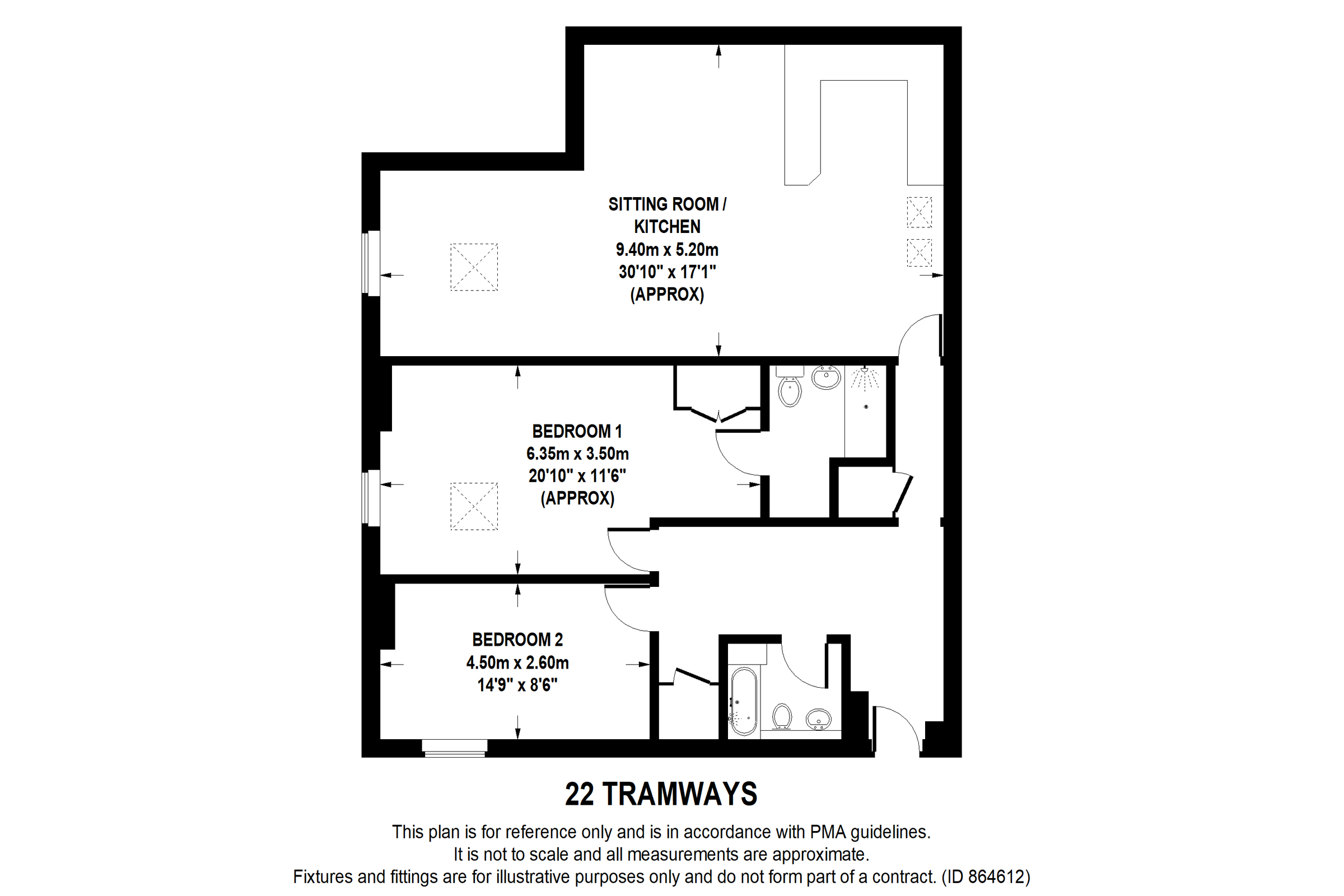 2 bed flat for sale in Otley Road, Guiseley, Leeds, West Yorkshire LS20
