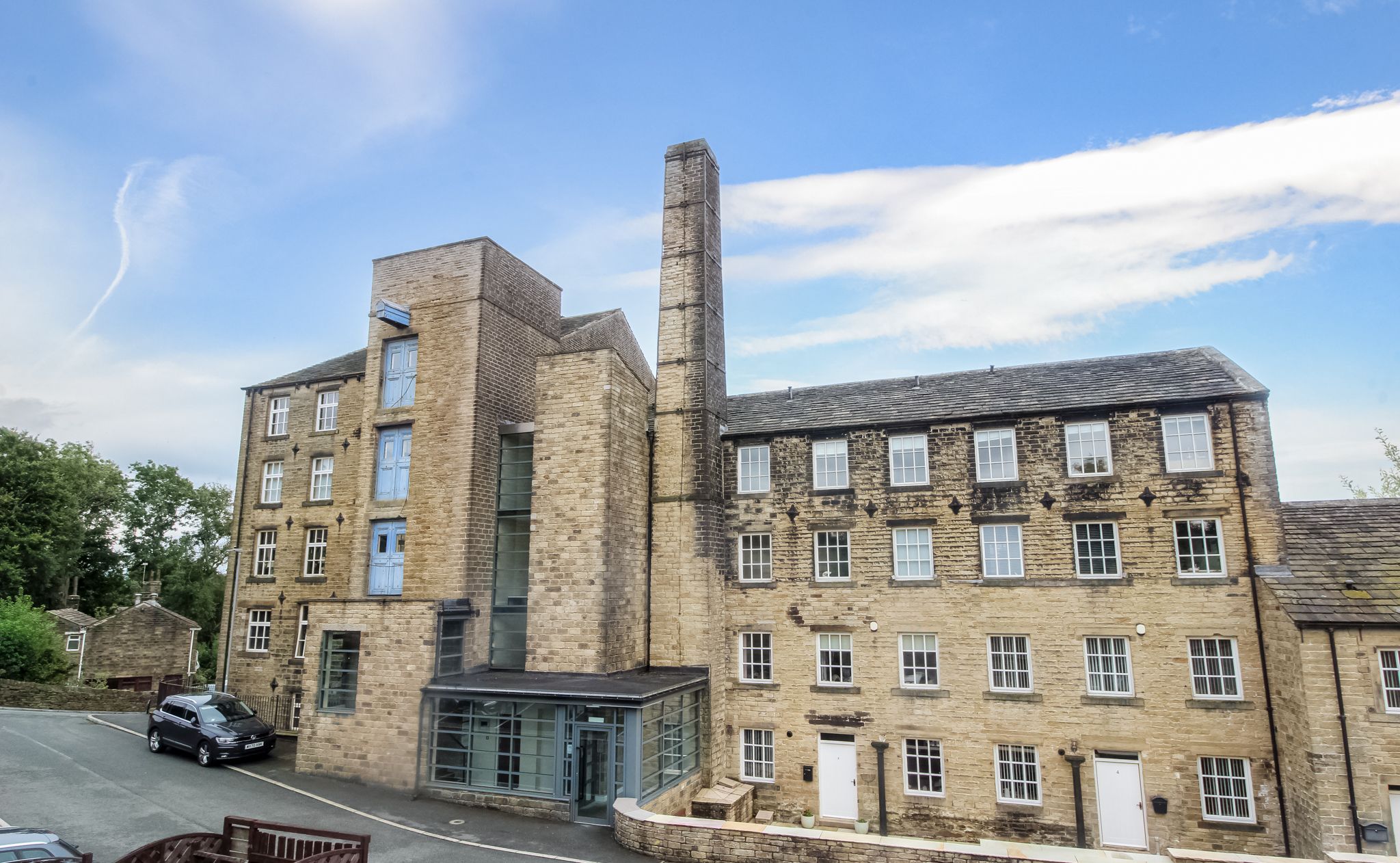 2 bed flat for sale in Upper Sunny Bank Mews, Meltham, Holmfirth HD9