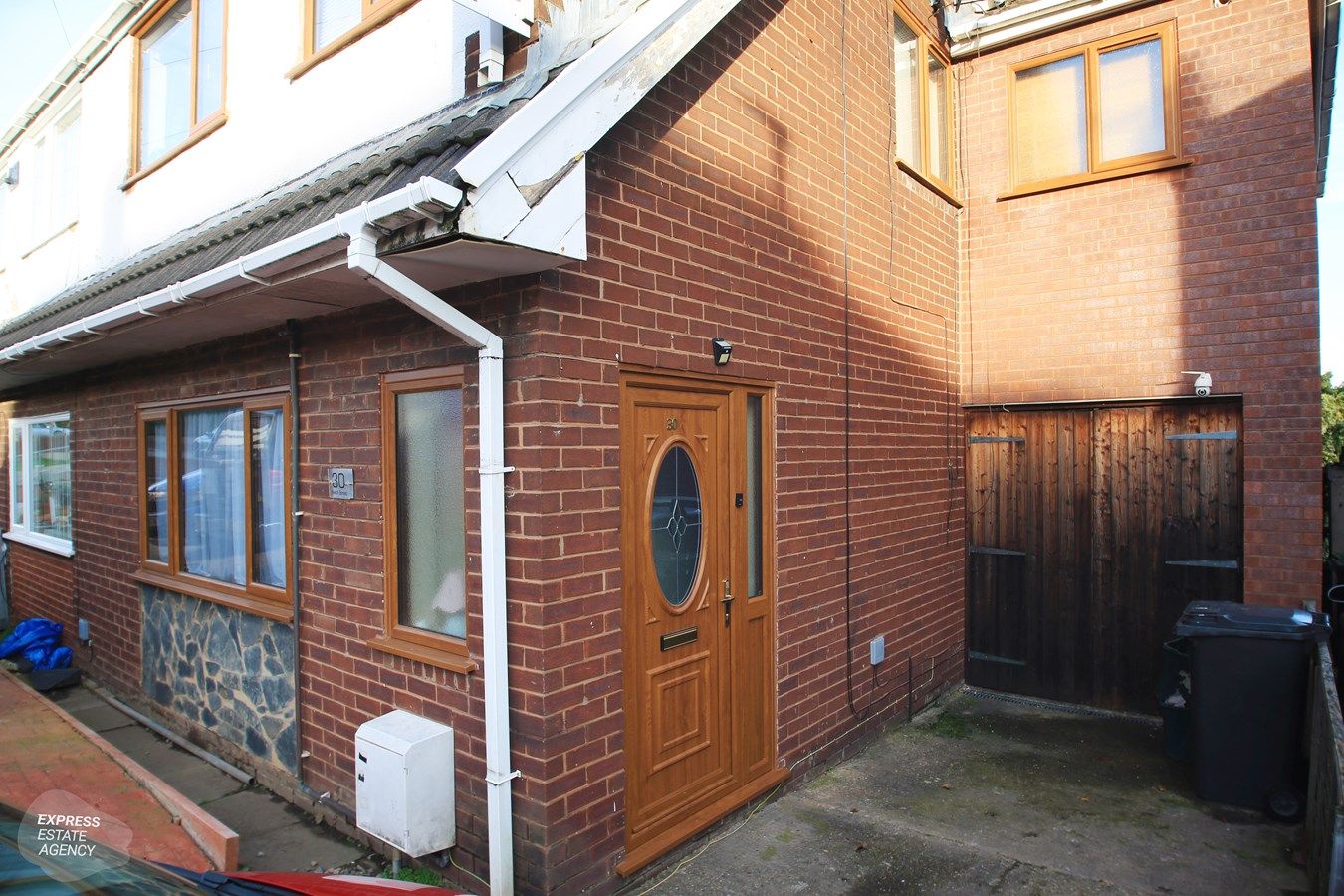 4 bed semidetached house for sale in Beech Street, Summerhill, Wrexham