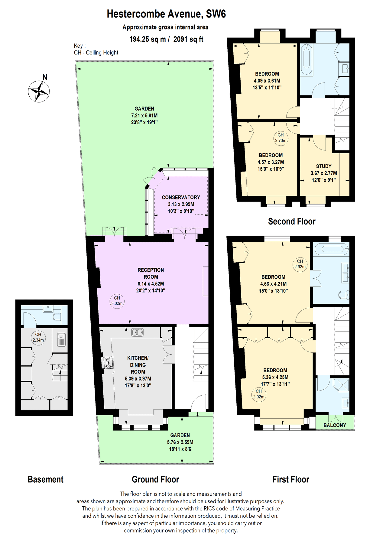 5 bed end terrace house for sale in Avenue, Fulham, London