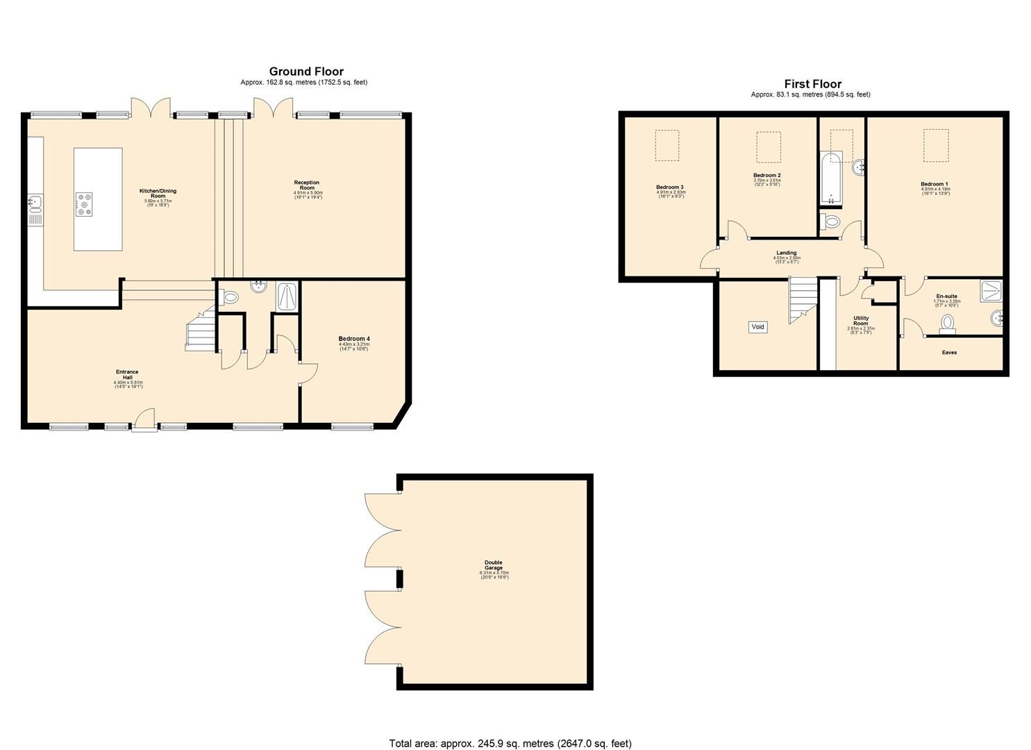 4 bed semidetached house to rent in Field Barn, Birdholme Farm, Derby