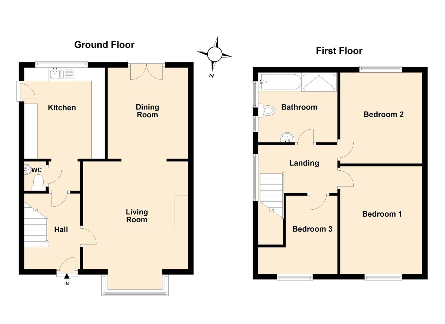 3 bed semidetached house for sale in Eastlands Park,