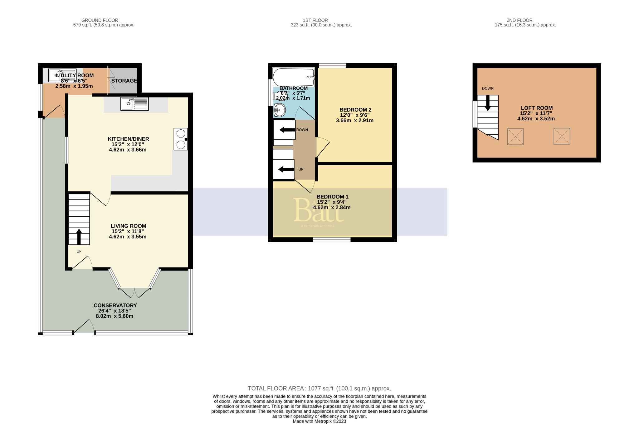 3 bed semidetached house for sale in Mill Lane, Appley Bridge, Wigan