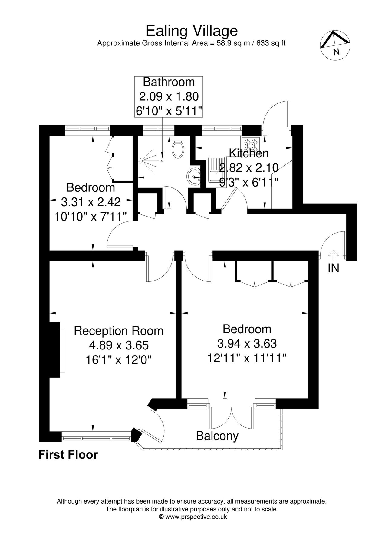 2 bed flat for sale in 123, Ealing Village, Ealing W5 Zoopla