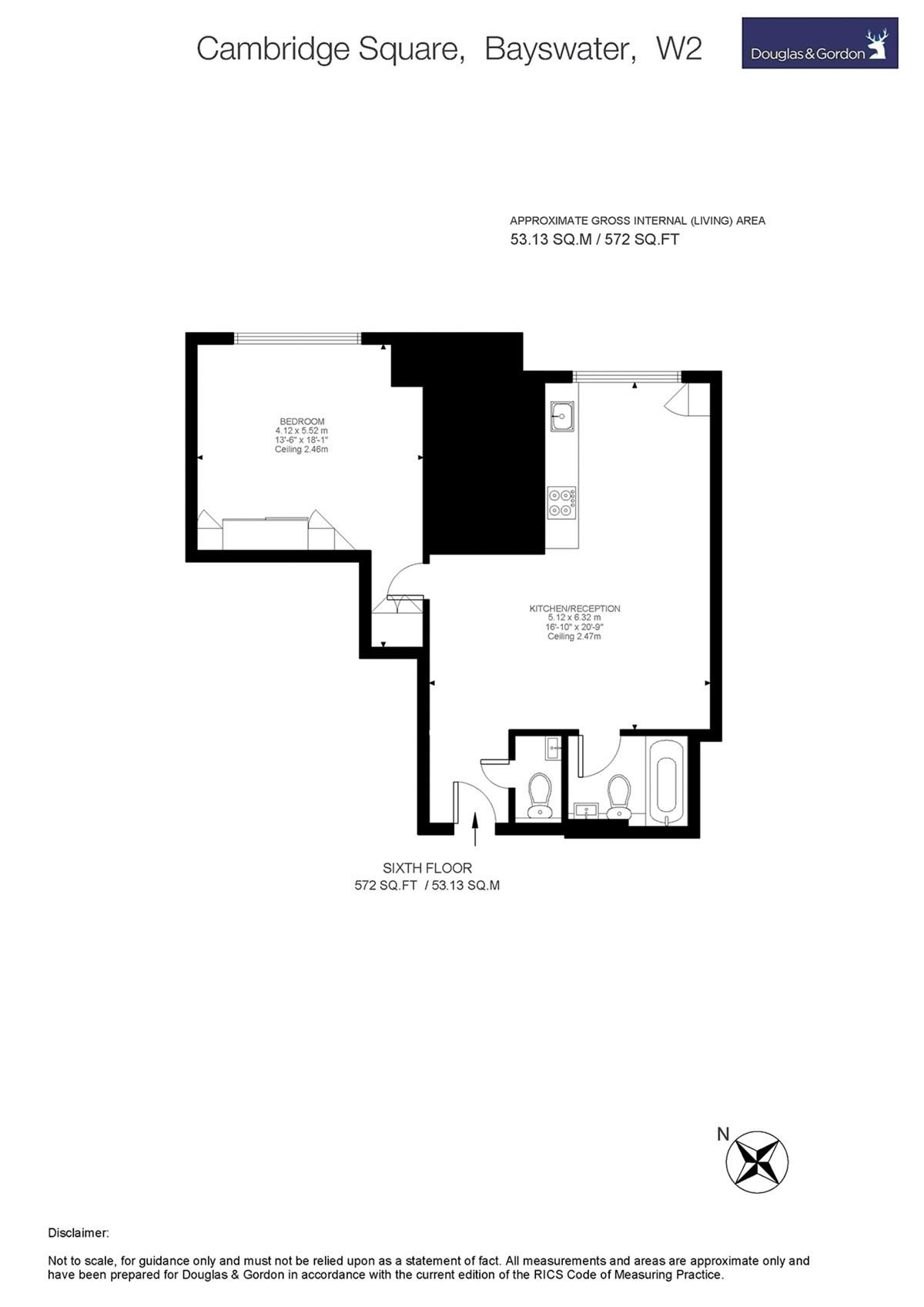 2 bed flat to rent in Cambridge Square, London W2 Zoopla