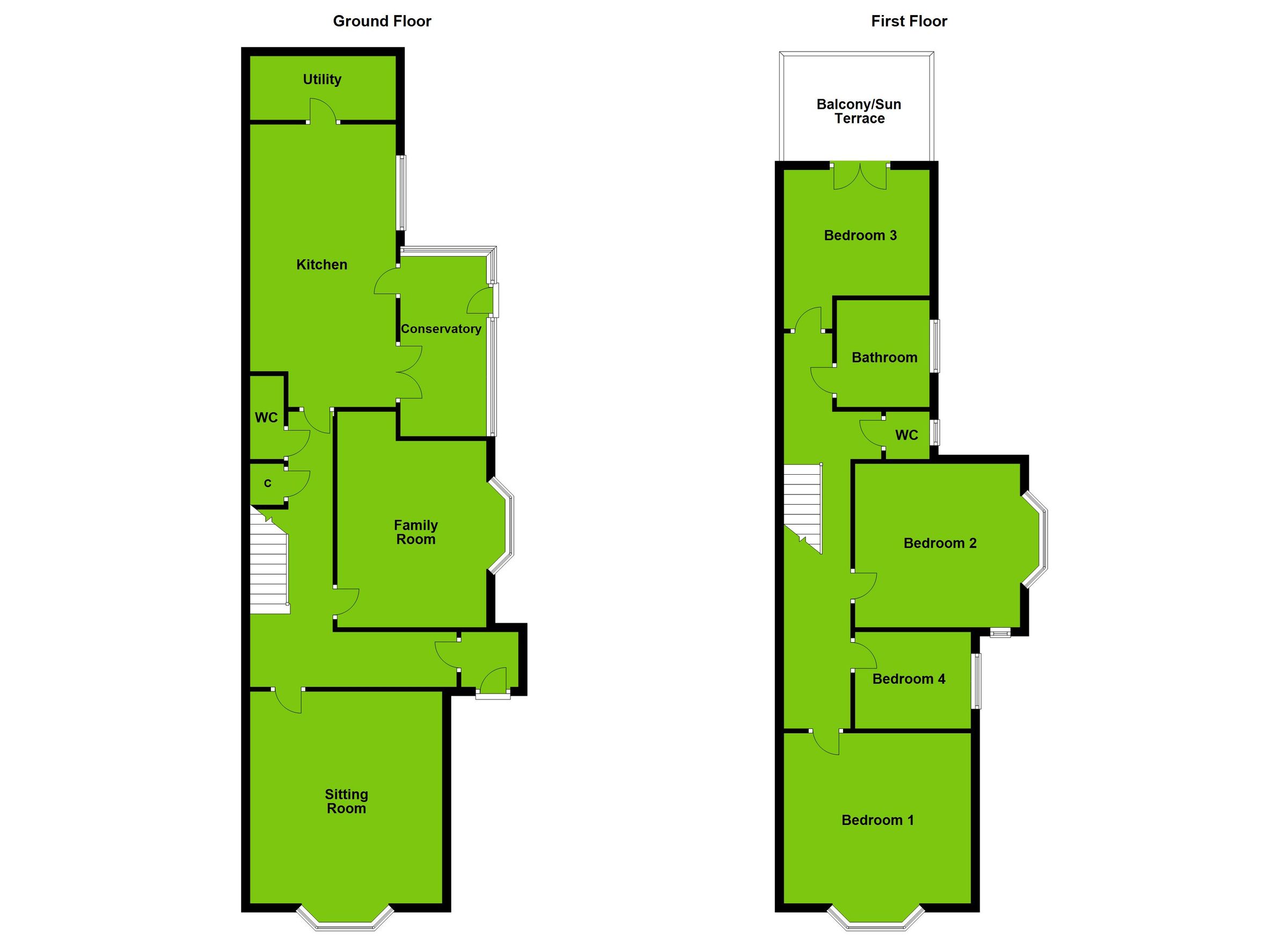 4 bed end terrace house for sale in Crownhill Park, Torquay TQ2 Zoopla