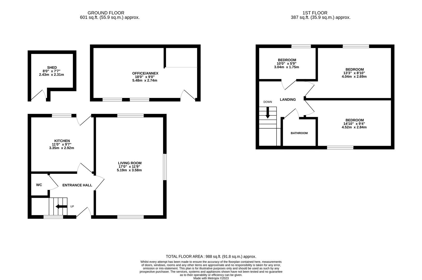3 bed semidetached house for sale in Main Road, Icklesham, Winchelsea