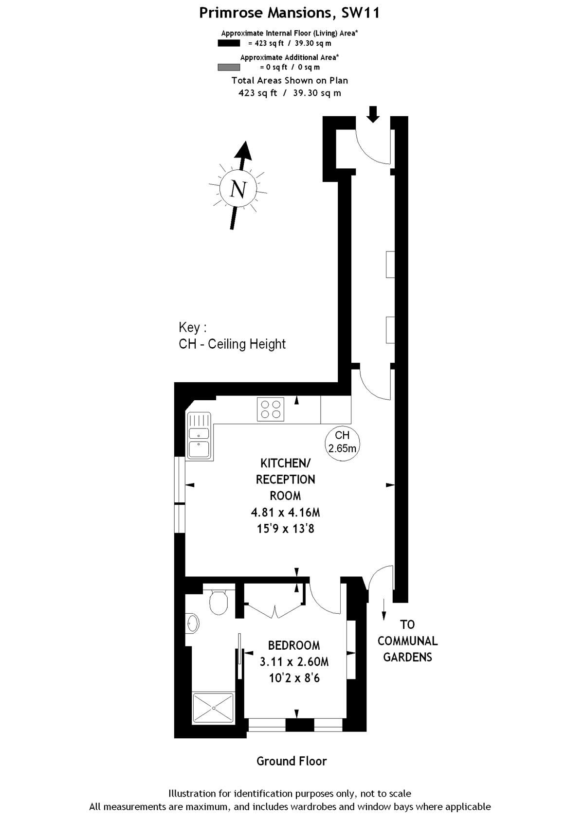 1 bed flat for sale in Prince Of Wales Drive, London SW11 Zoopla