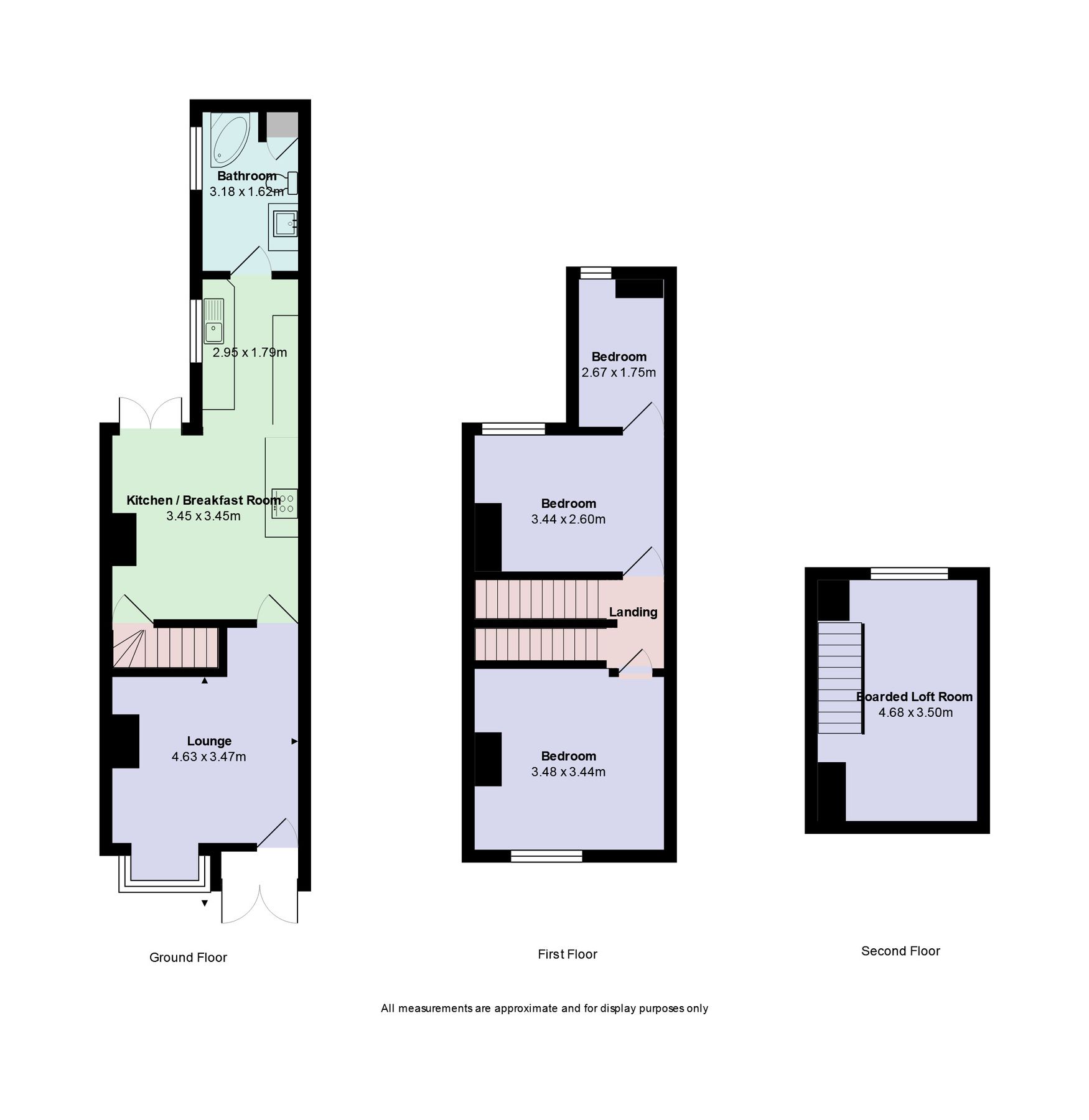 3 bed terraced house for sale in Cornwall Road, Handsworth Wood