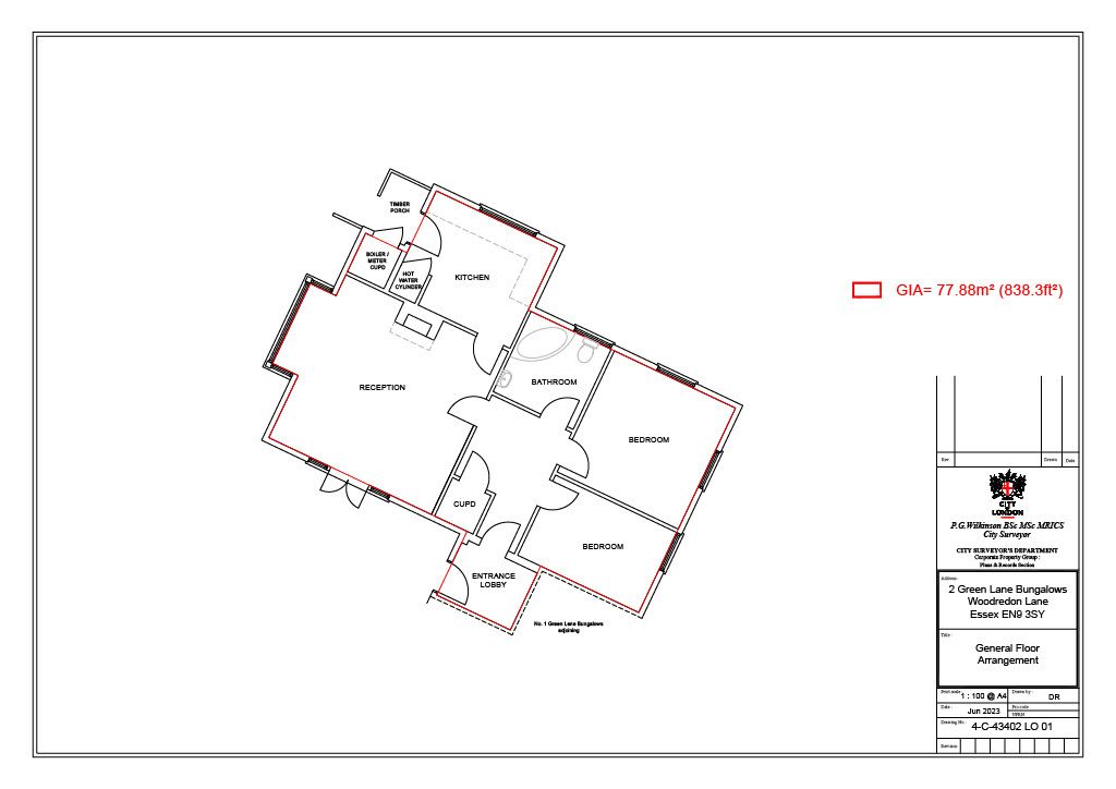 2 bed bungalow for sale in Green Lane Bungalows, Woodredon Road
