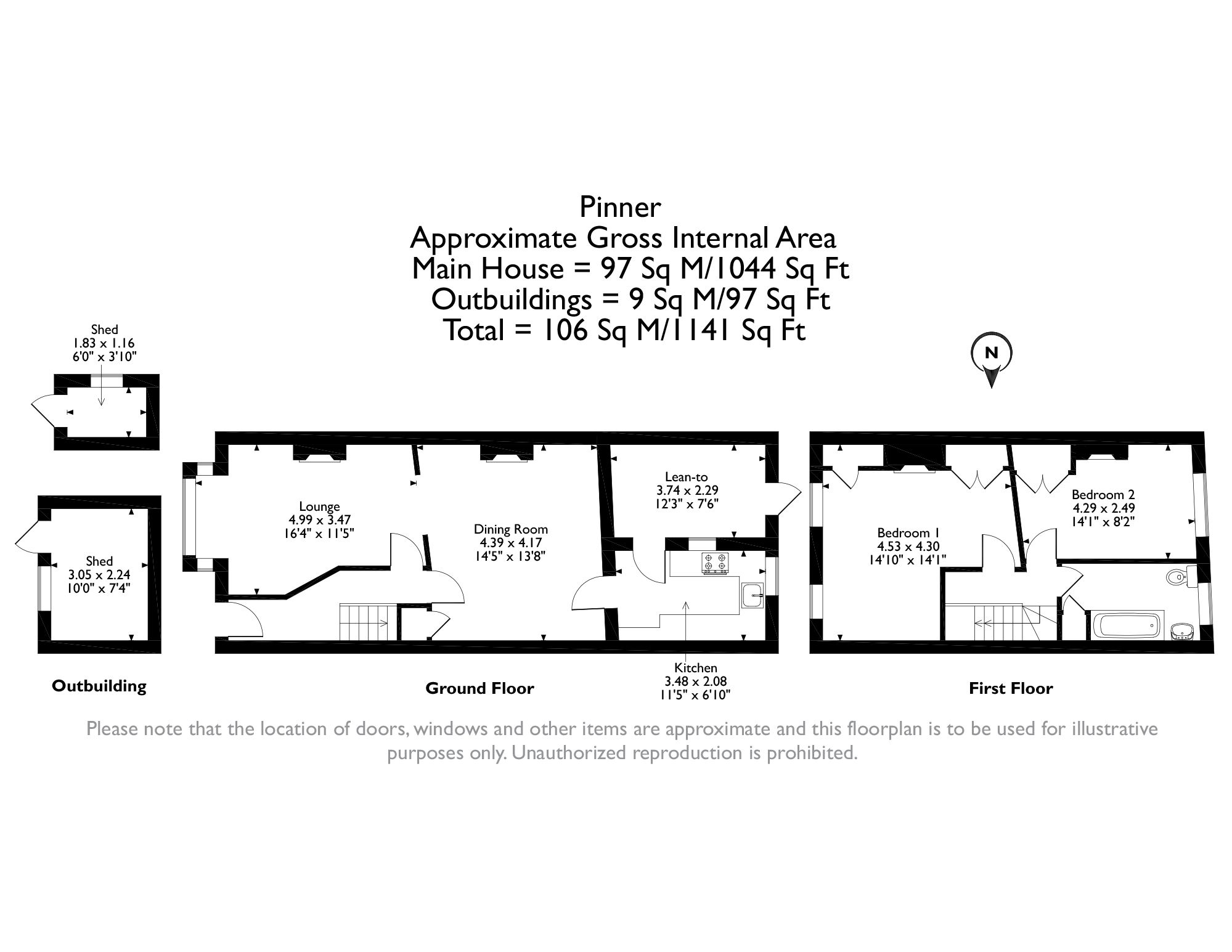 2 bed terraced house for sale in The Chase, Pinner HA5 Zoopla