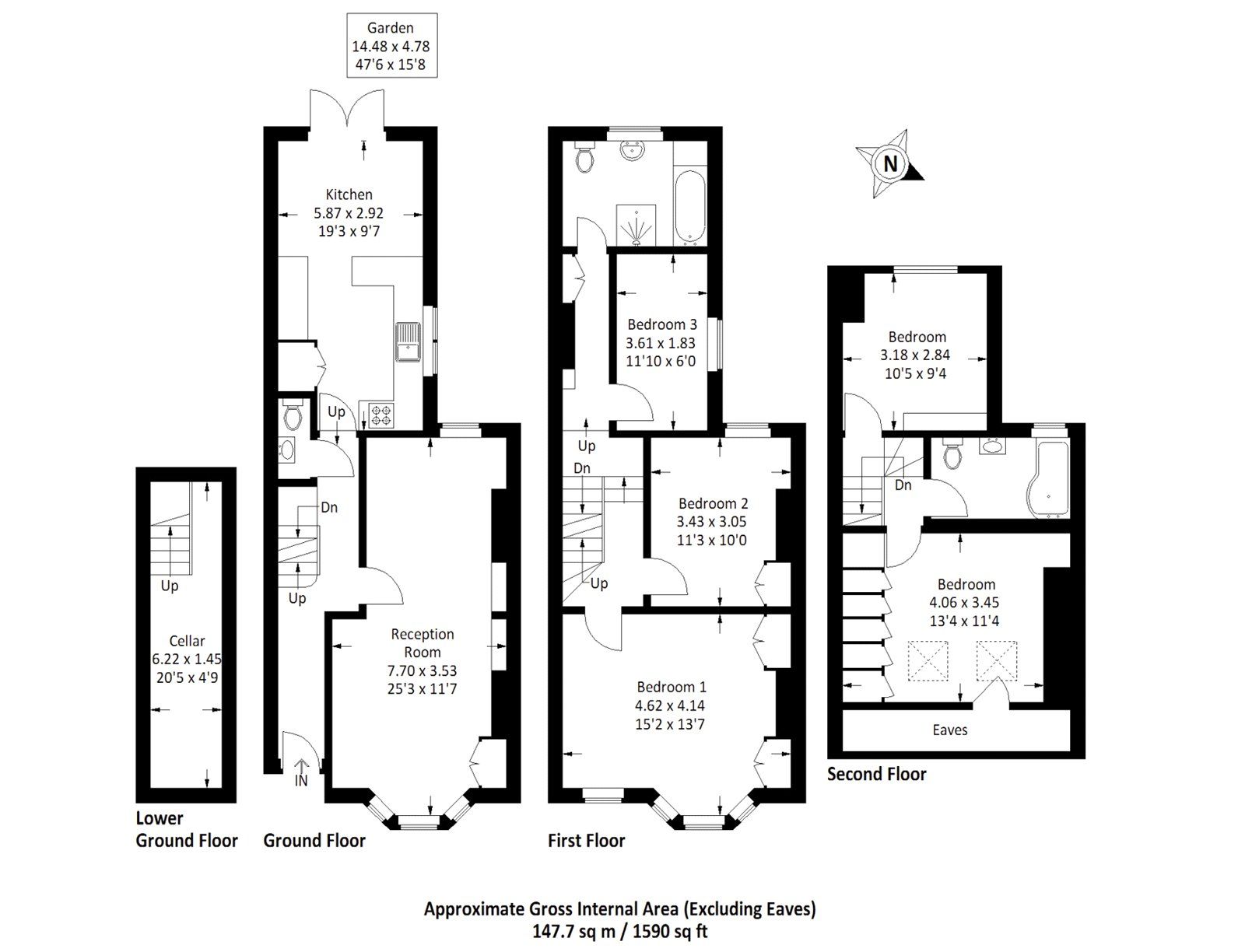 5 bed terraced house for sale in Kemsing Road, Greenwich SE10 Zoopla