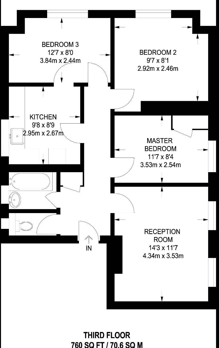 3 bed flat to rent in St. Johns Drive, Earlsfield SW18 Zoopla
