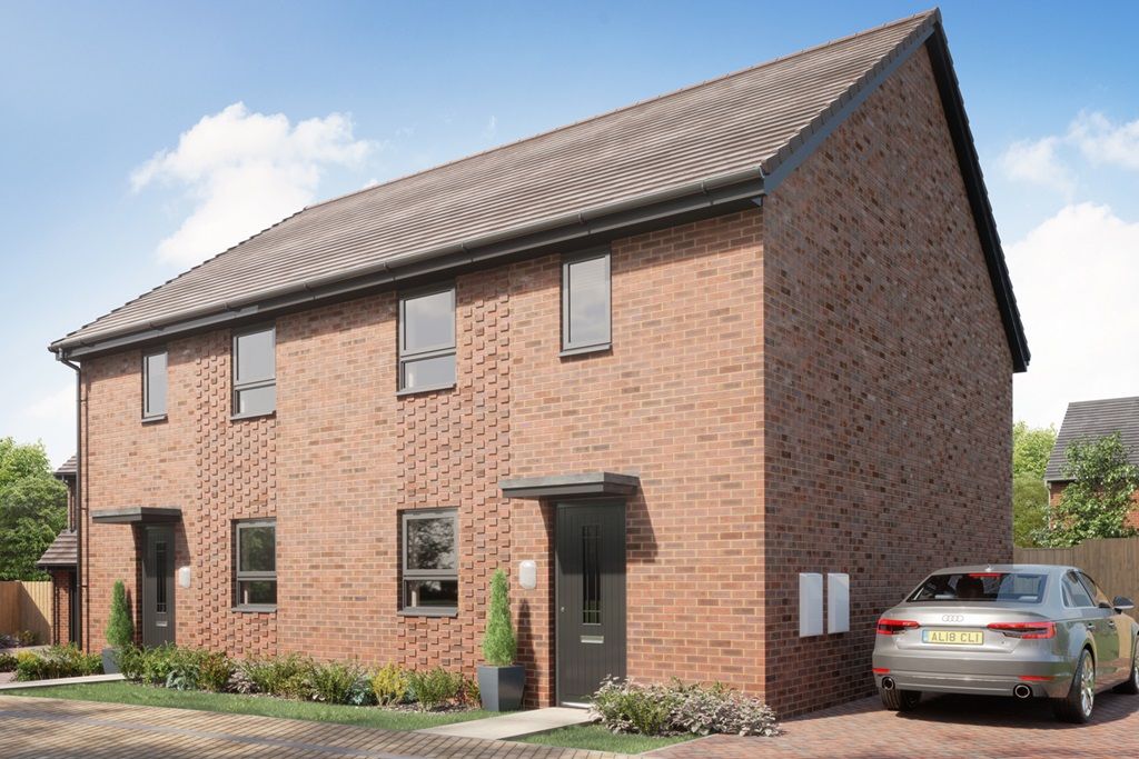 New home, 3 bed terraced house for sale in "Henshaw" at Glenvale, Niort