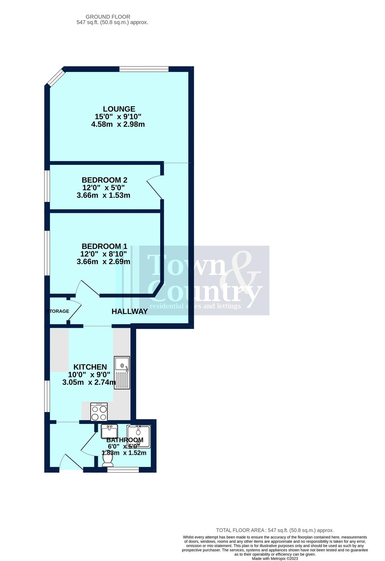 2 bed flat for sale in Lower Park Road, Brightlingsea, Colchester CO7