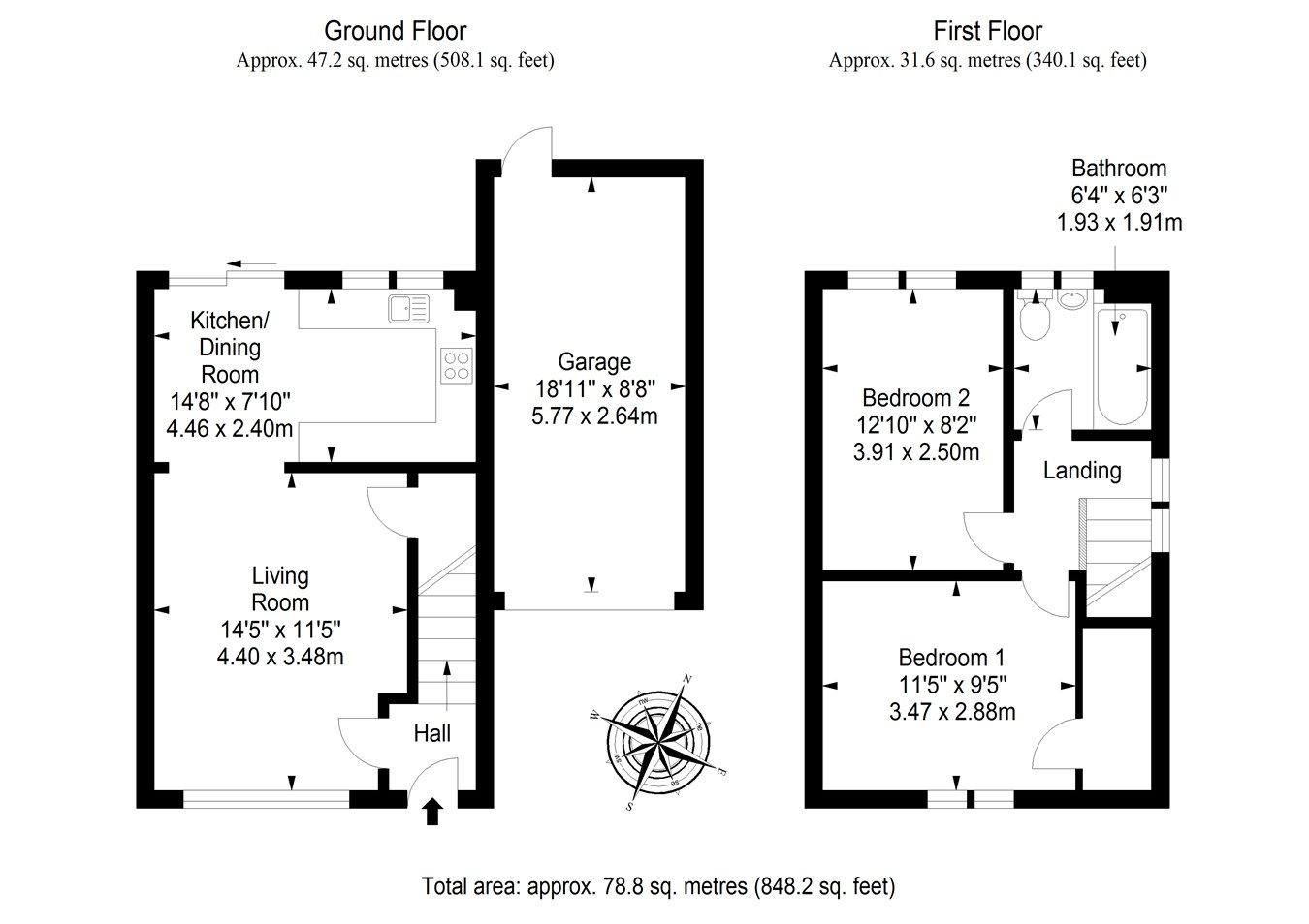 2 bed semidetached house for sale in Winram Place, St Andrews KY16