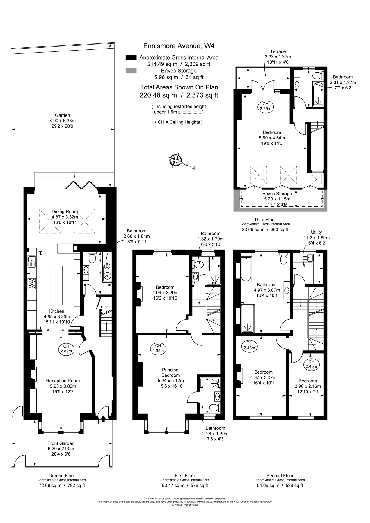 5 bed semidetached house for sale in Ennismore Avenue, Chiswick