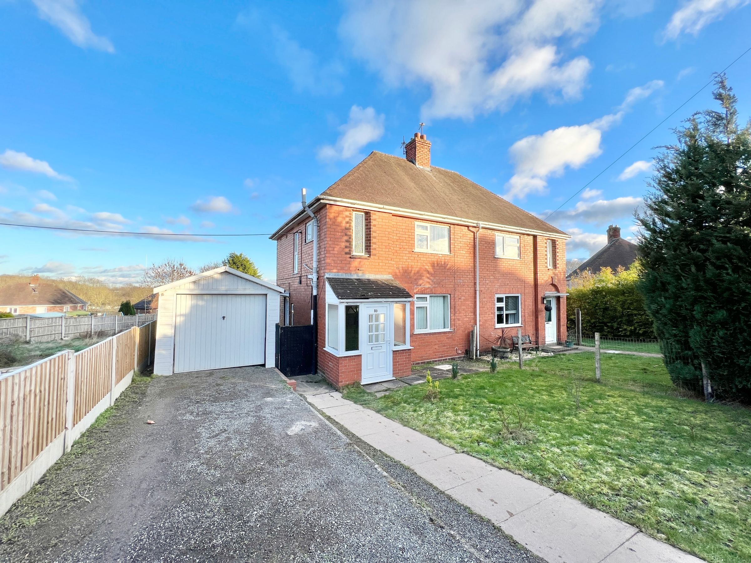 3 bed semidetached house for sale in Coronation Crescent, Madeley