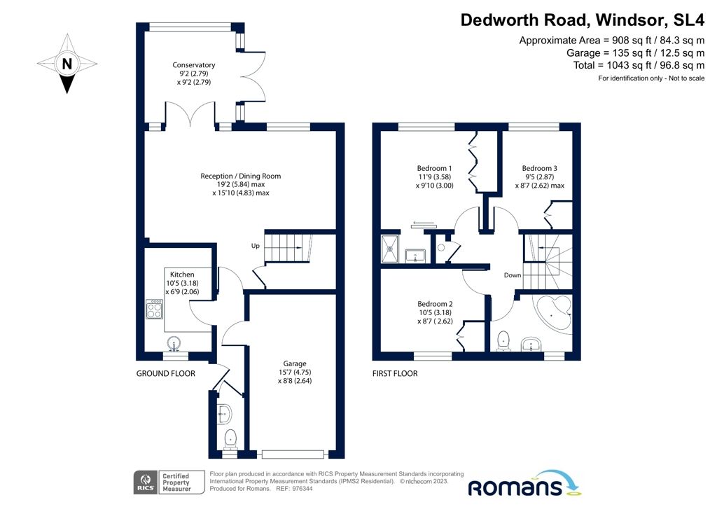 3 bed semidetached house for sale in The Limes, Dedworth Road, Windsor SL4 Zoopla