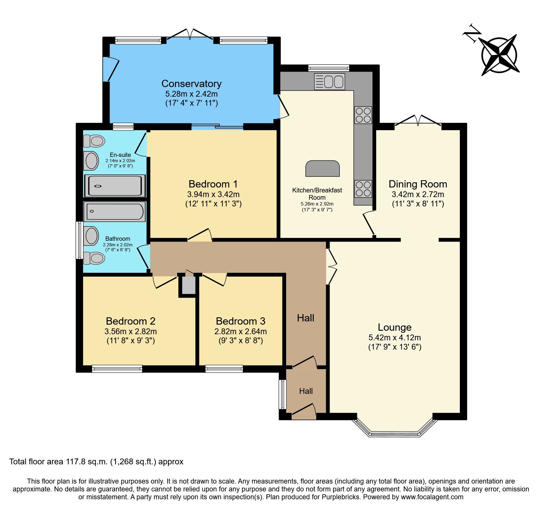 3 bed detached bungalow for sale in Bader Way, Kirton In Lindsey DN21