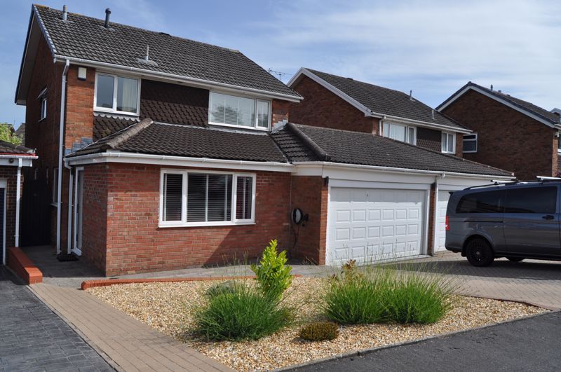 4 bed detached house for sale in Hawks Moor Close, Rogerstone, Newport
