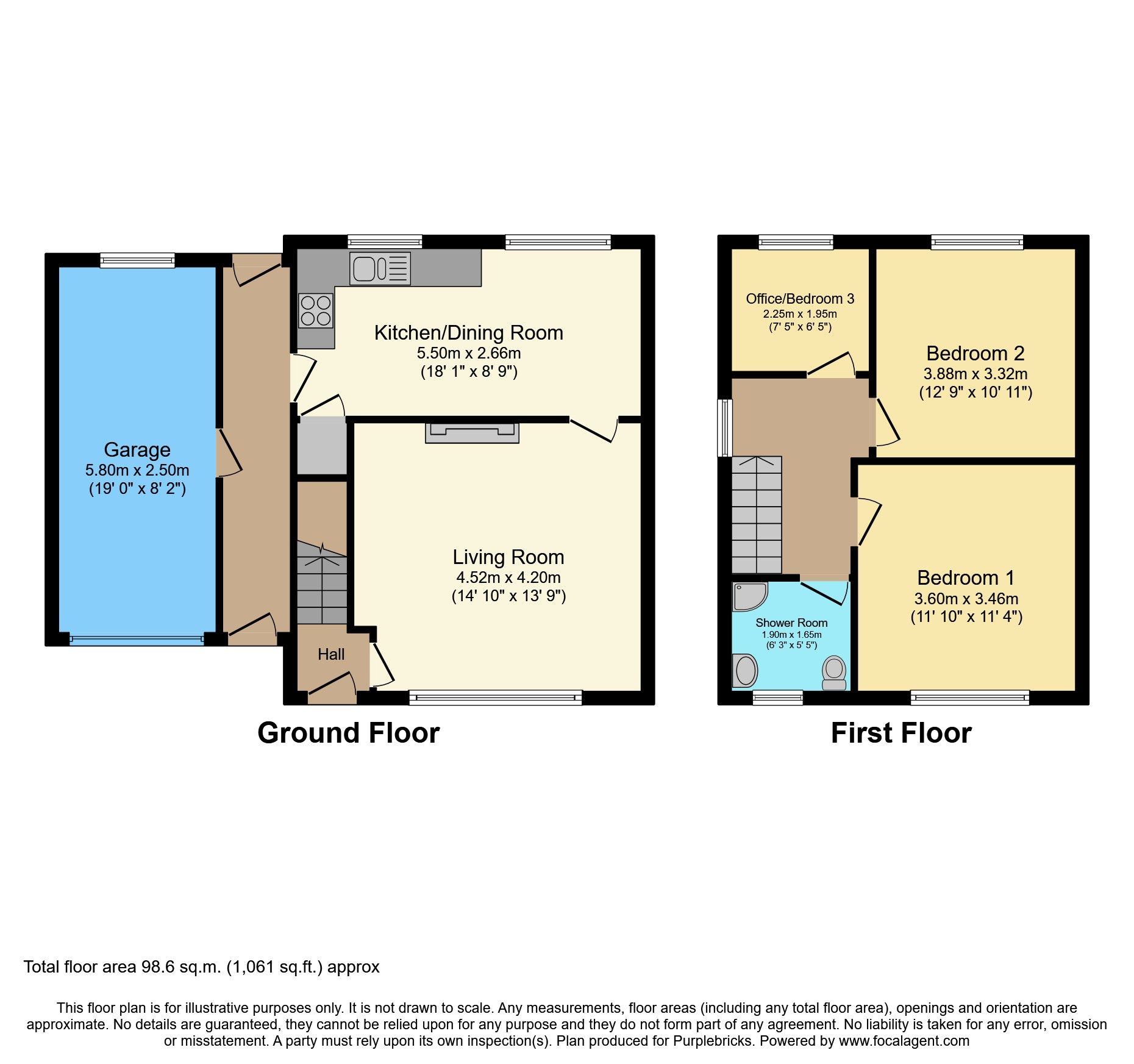 3 bed semidetached house for sale in Springfield Avenue, Whitehaven