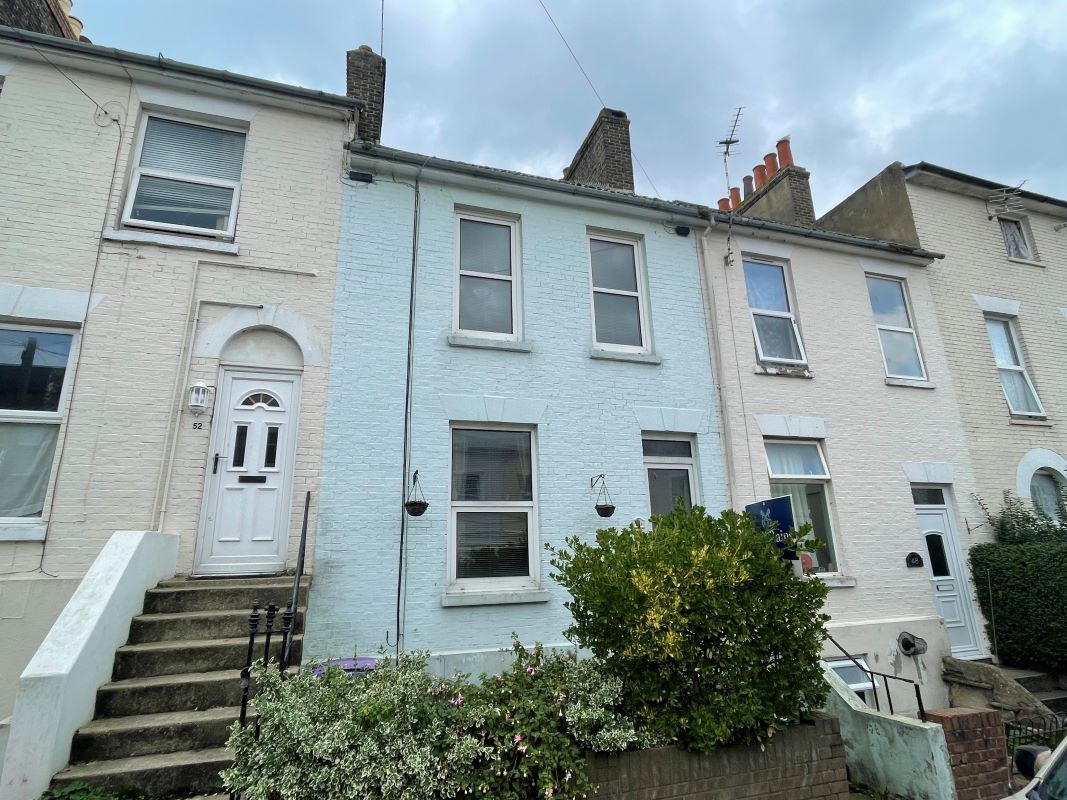 3 bed terraced house for sale in 50 East Cliff, Folkestone, Kent CT19