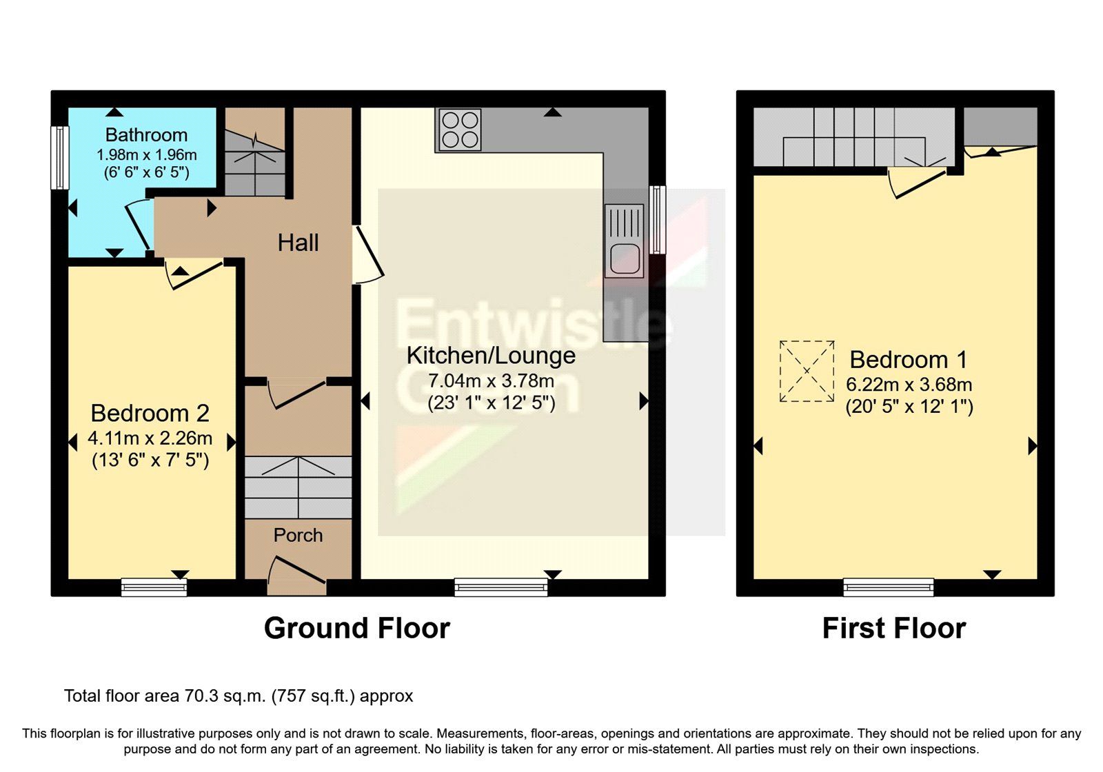2 bed flat for sale in St. James Court, Elton, Bury, Greater Manchester