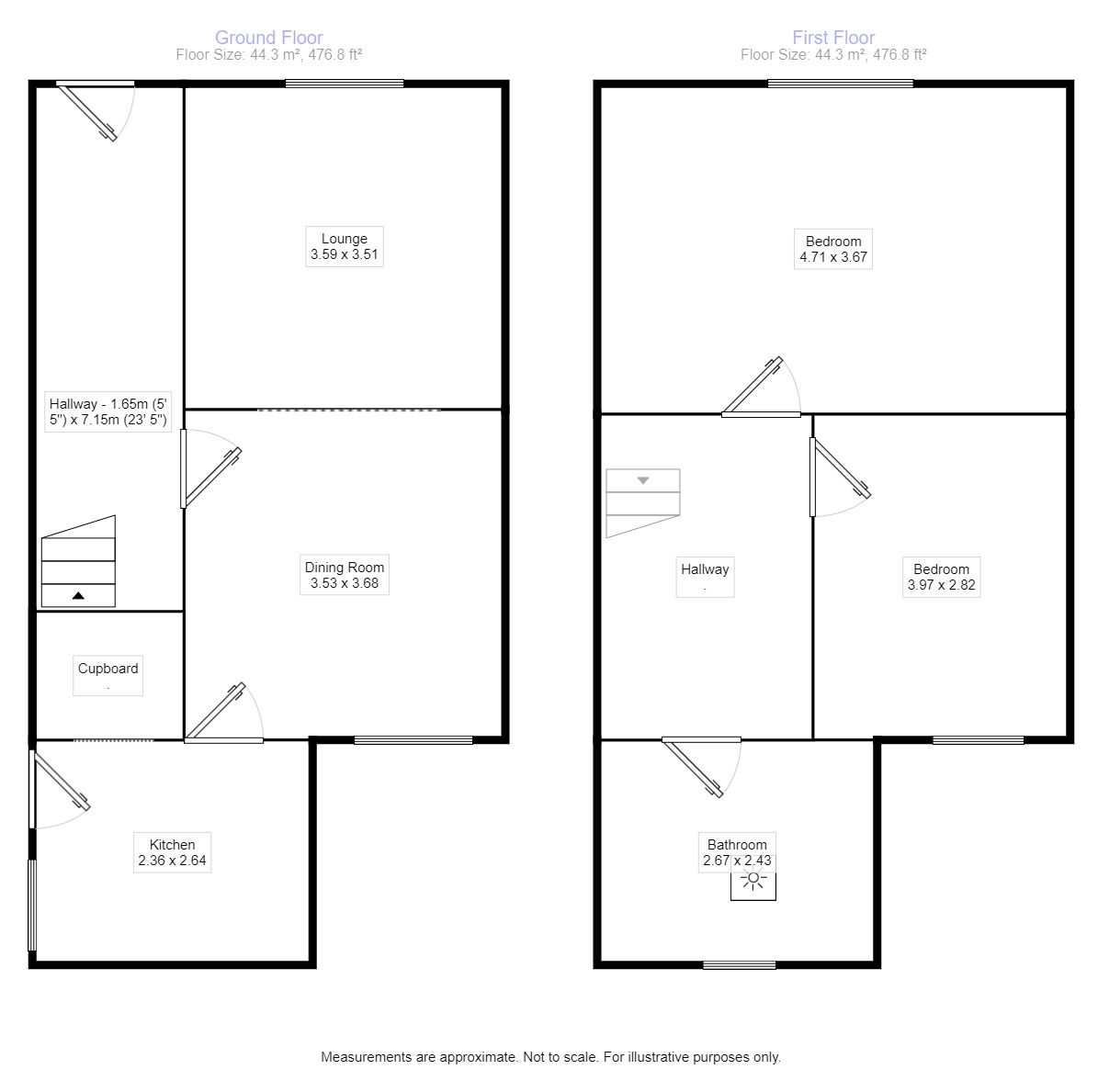 2 bed end terrace house for sale in Yeathouse Road, Frizington, Cumbria