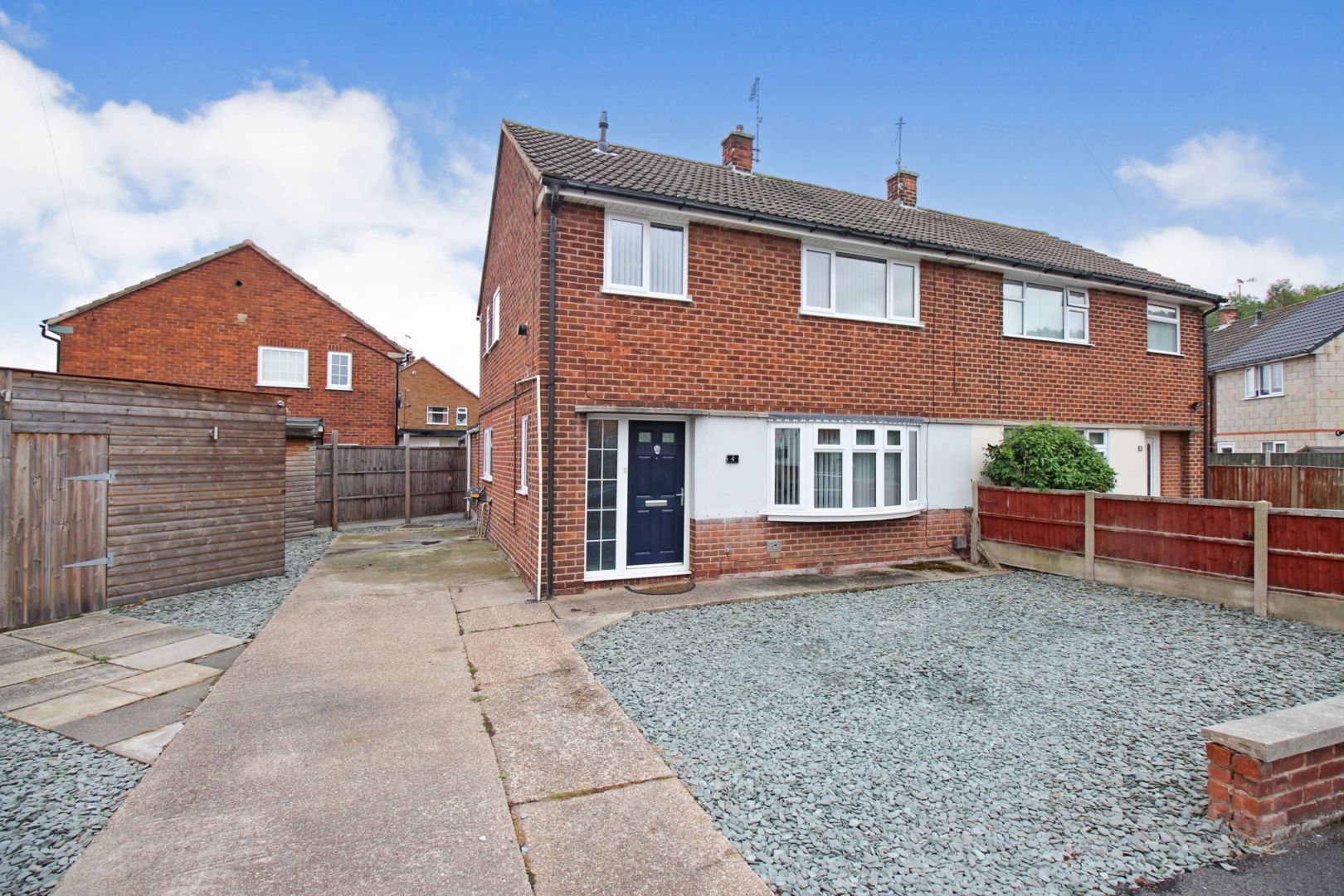 3 bed semidetached house for sale in Greenwood Crescent, Boughton