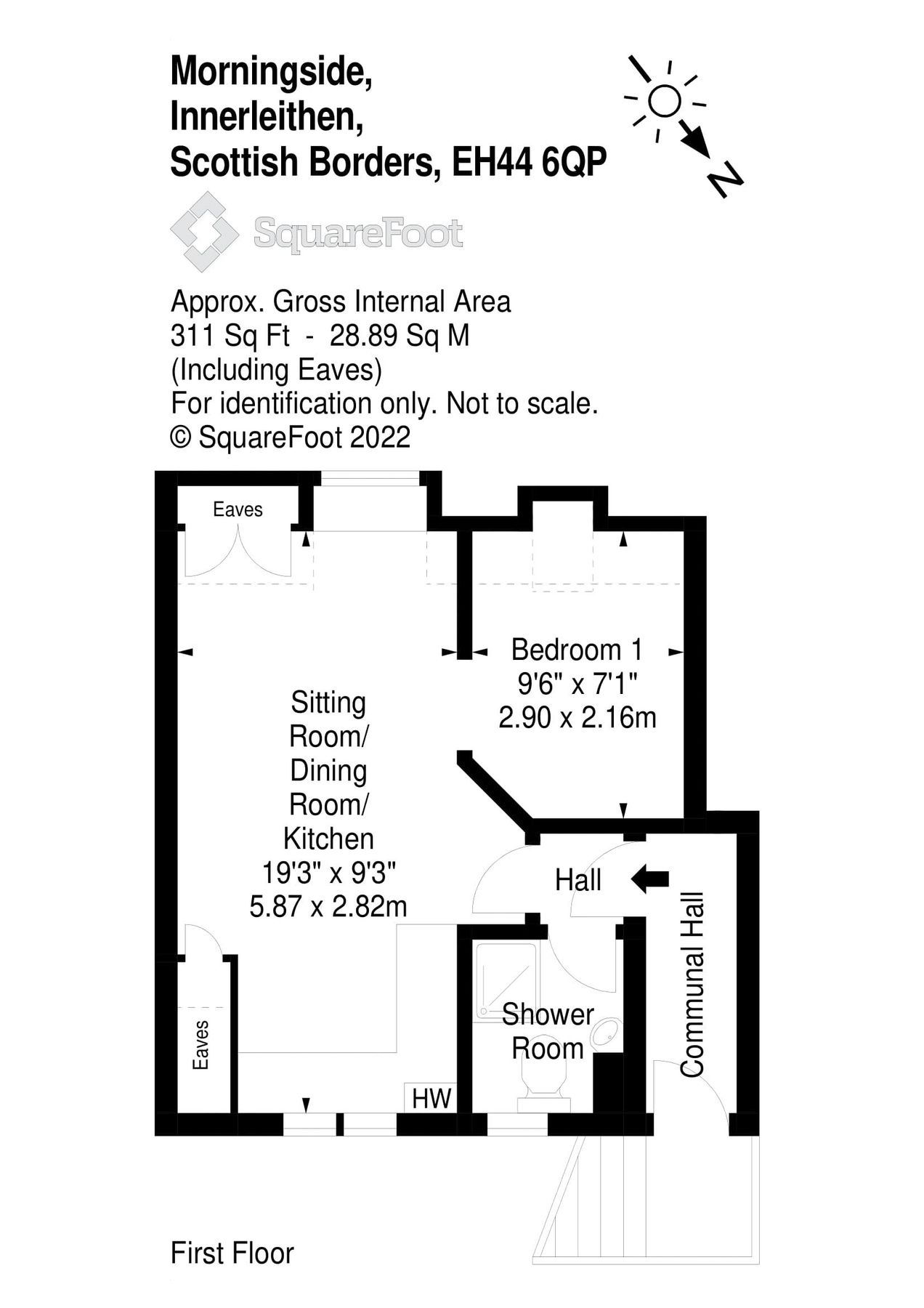 1 bed flat for sale in 11A Morningside, Innerleithen EH44 Zoopla