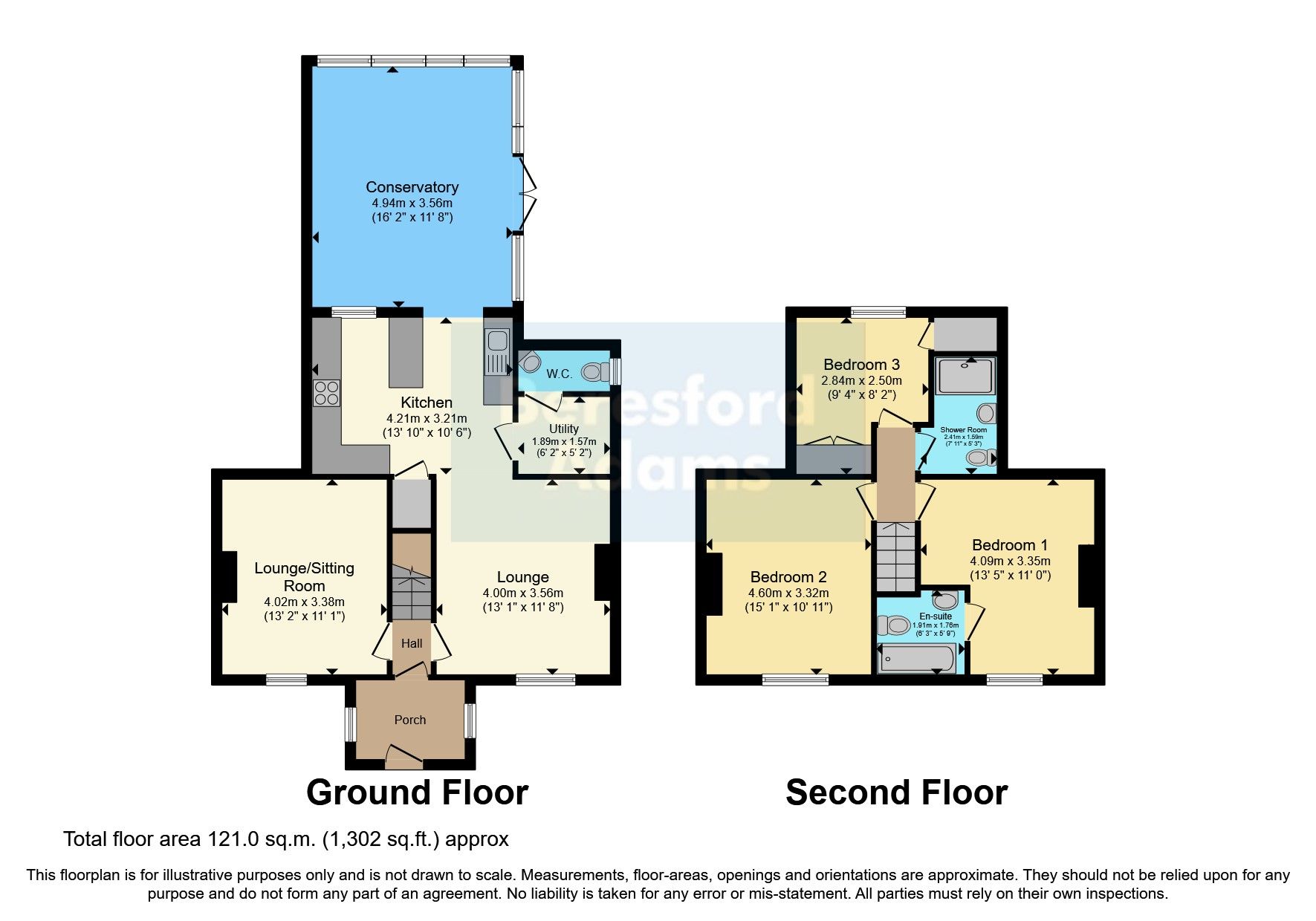 3 bed semidetached house for sale in Cilcain Road, Gwernaffield, Mold