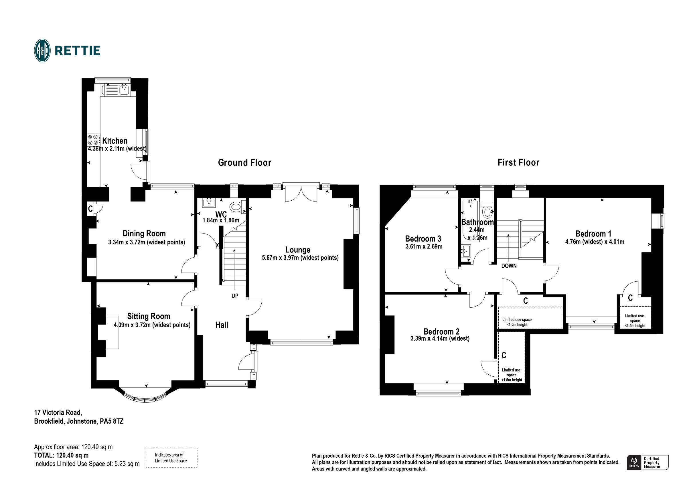 3 bed semidetached house for sale in Victoria Road, Brookfield