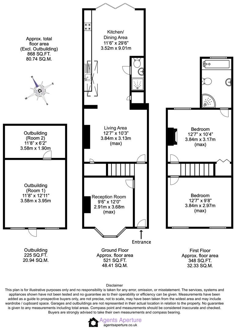 2 bed terraced house for sale in Napier Road, Northfleet, Gravesend