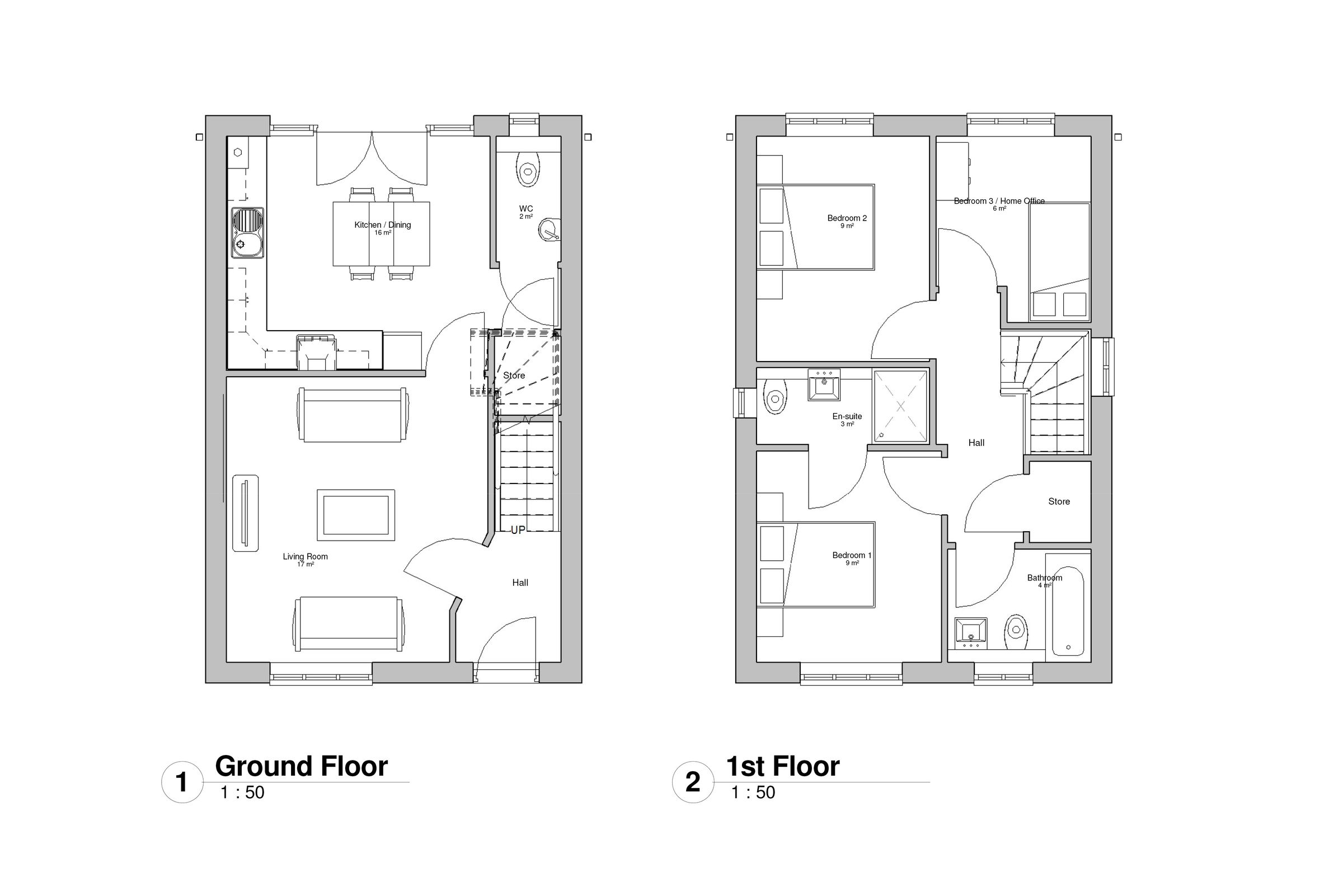 New home, 3 bed detached house for sale in Whittingham Road, Longrigde