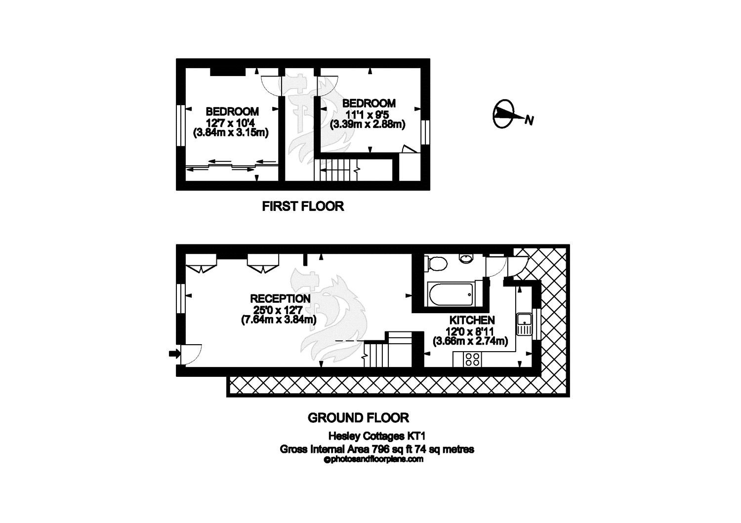 2 bed end terrace house for sale in High Street, Hampton Wick, Kingston