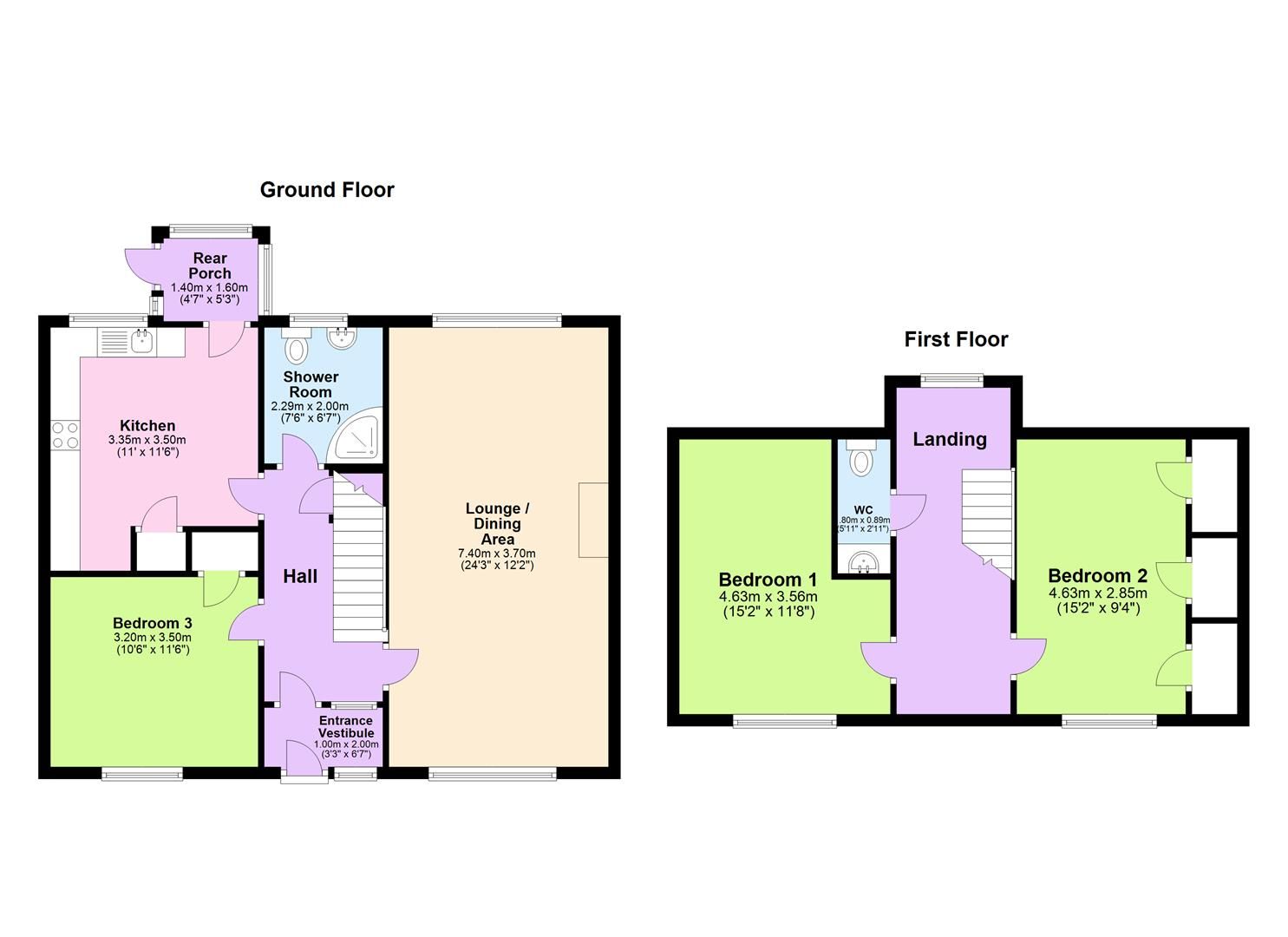 3 bed semidetached house for sale in Castleton Of Blairfindy