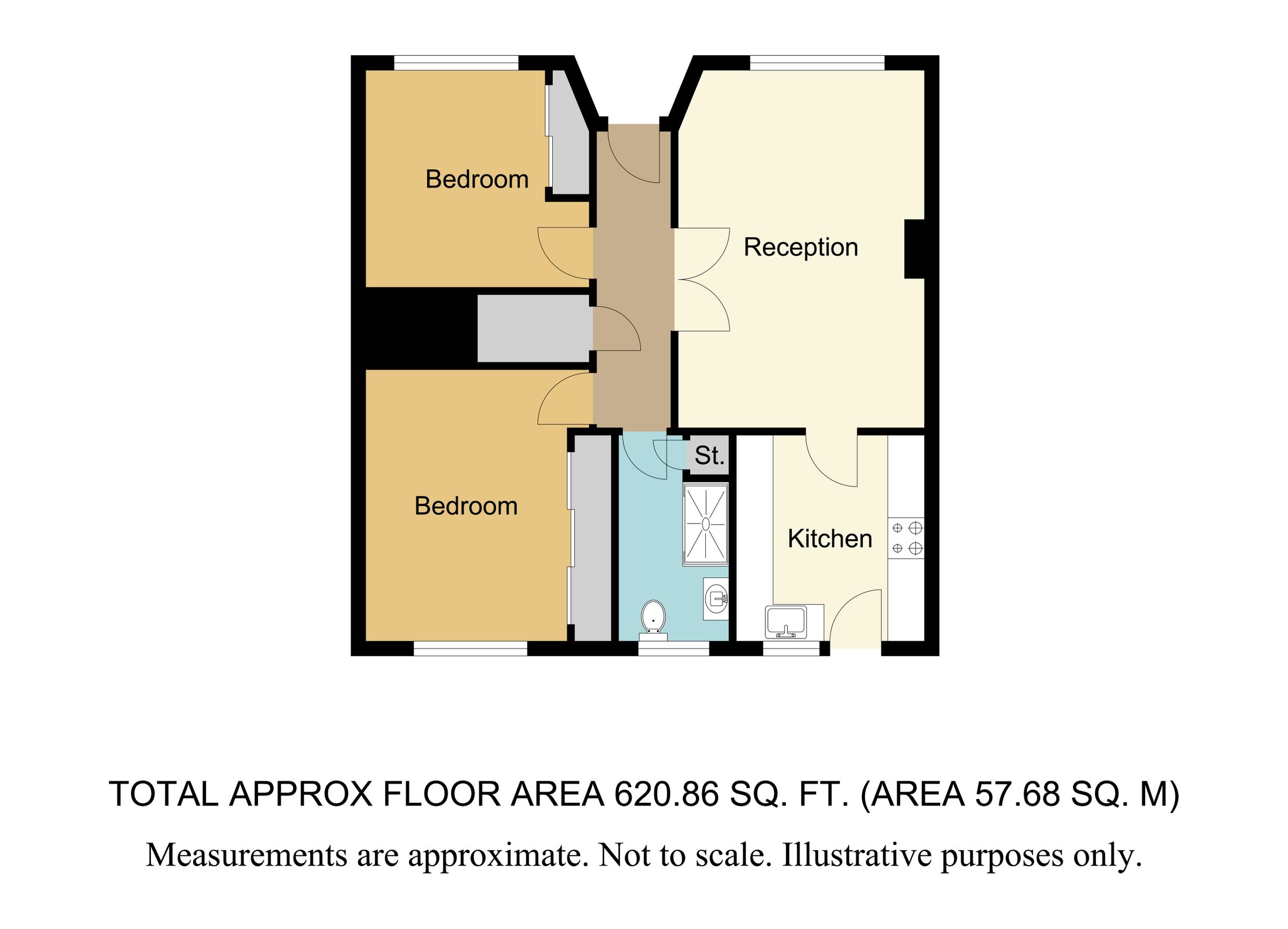 2 bed for sale in Monks Close, Enfield, Middlesex EN2 Zoopla