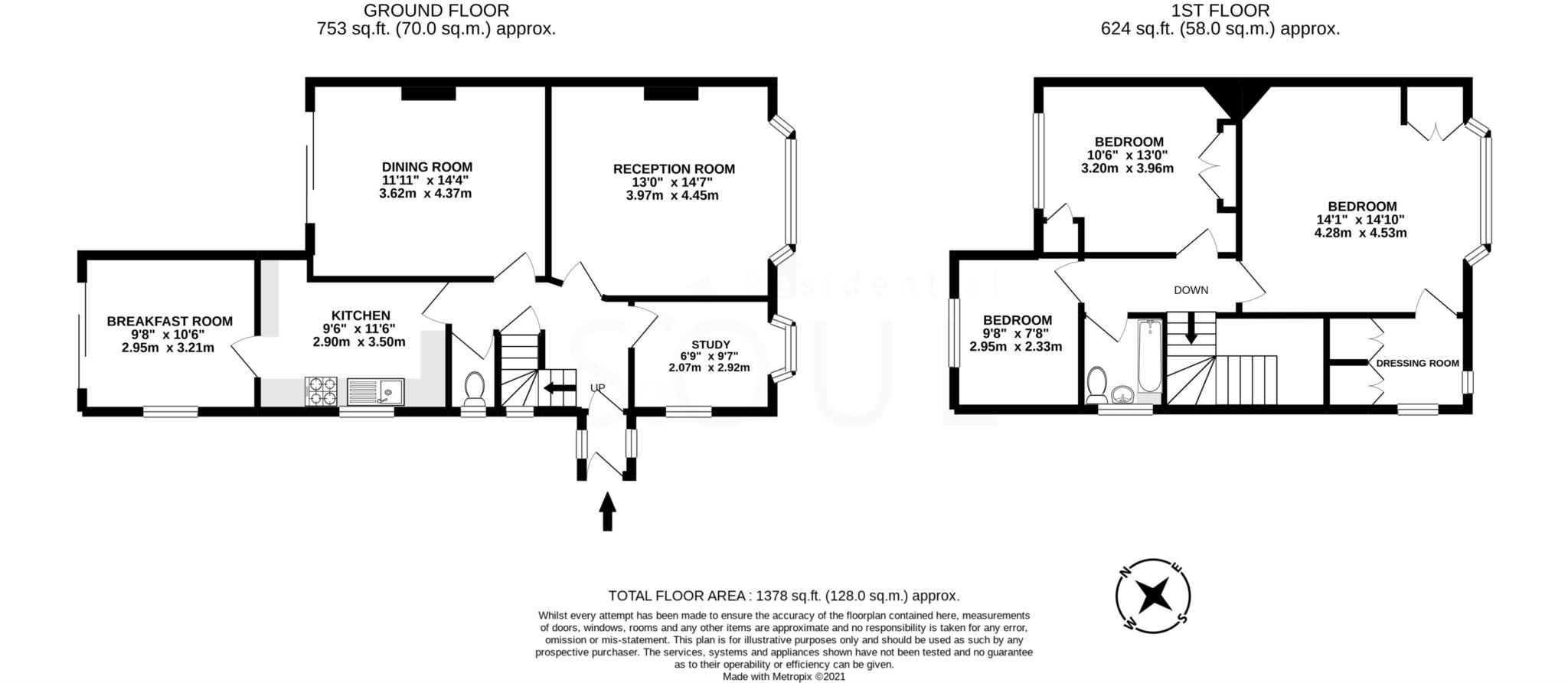 4 bed linkdetached house to rent in Motspur Park, New Malden KT3 Zoopla