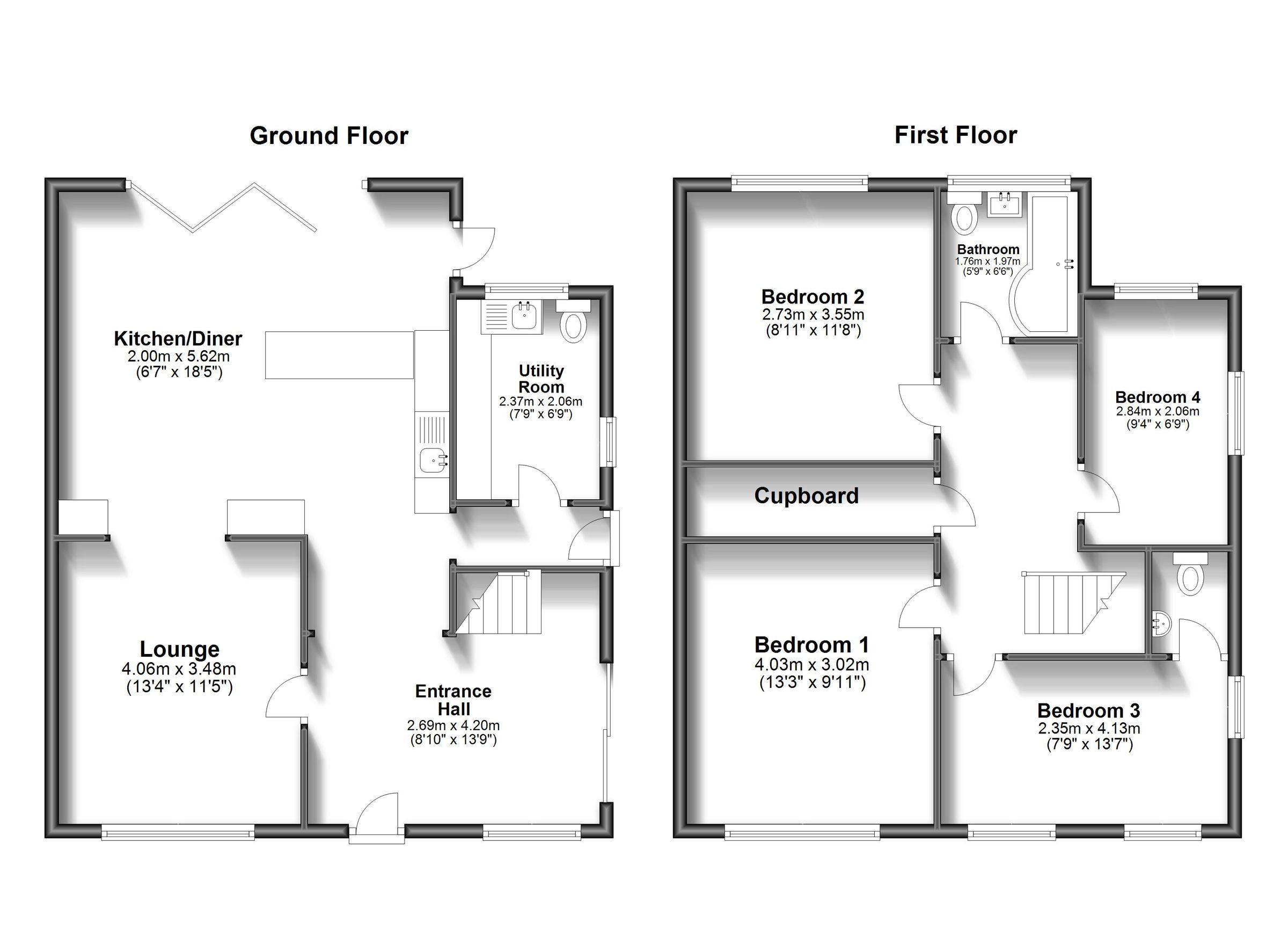 4 bed semidetached house to rent in Pearsons Green Road, Brenchley
