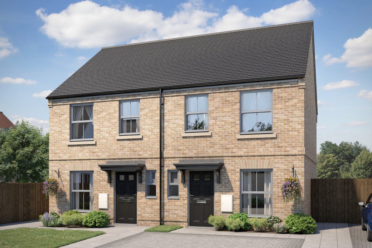 New home, 2 bed semidetached house for sale in Church Lane, Papworth