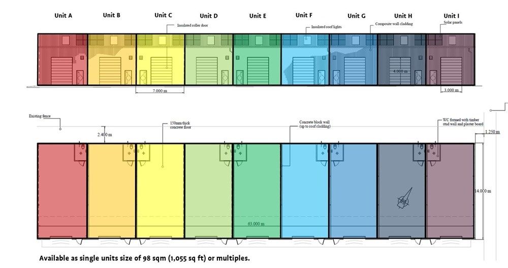Commercial property to let in Carlaw Road, Pinnaclehill Industrial