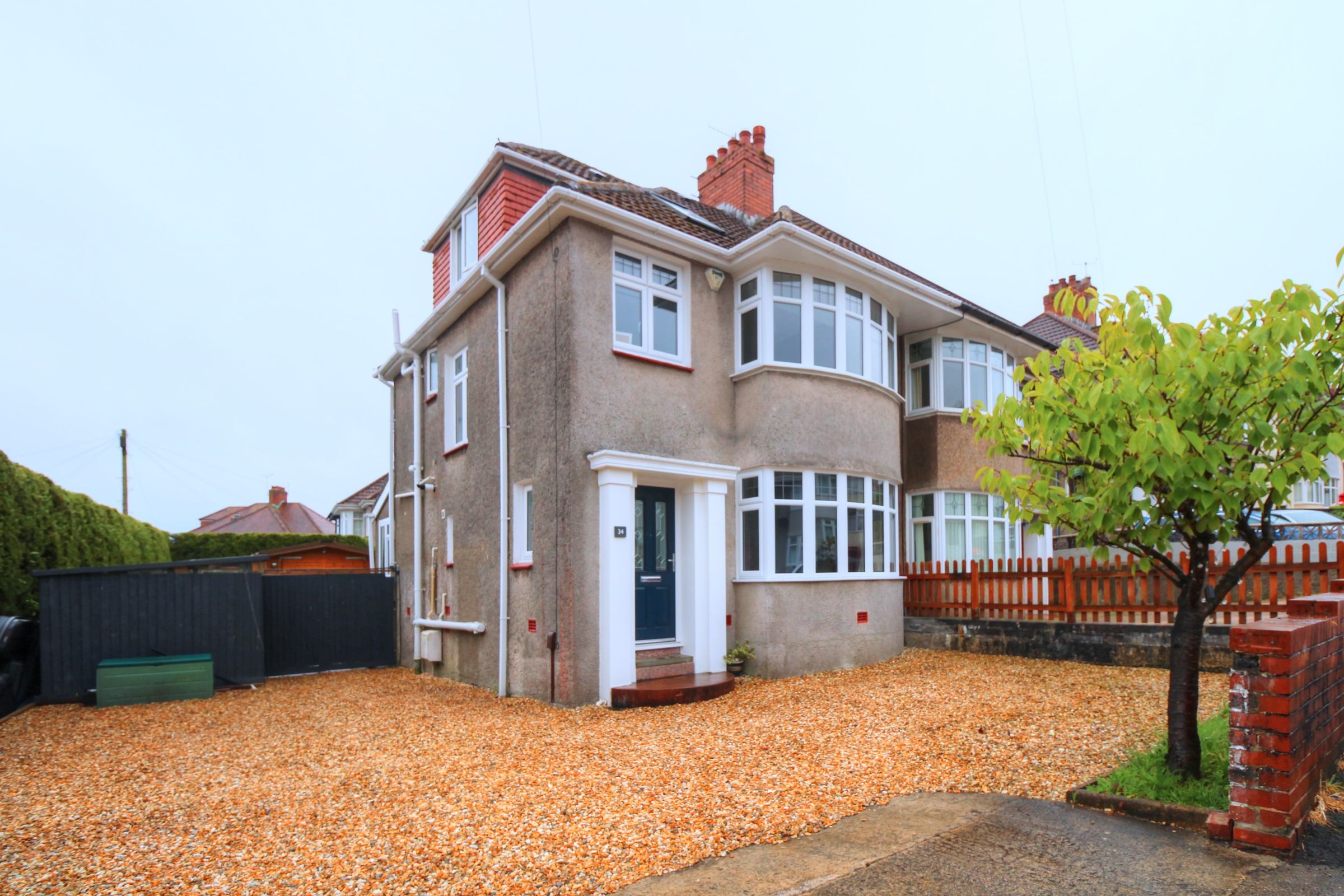 4 bed semidetached house for sale in Harlech Crescent, Sketty, Swansea