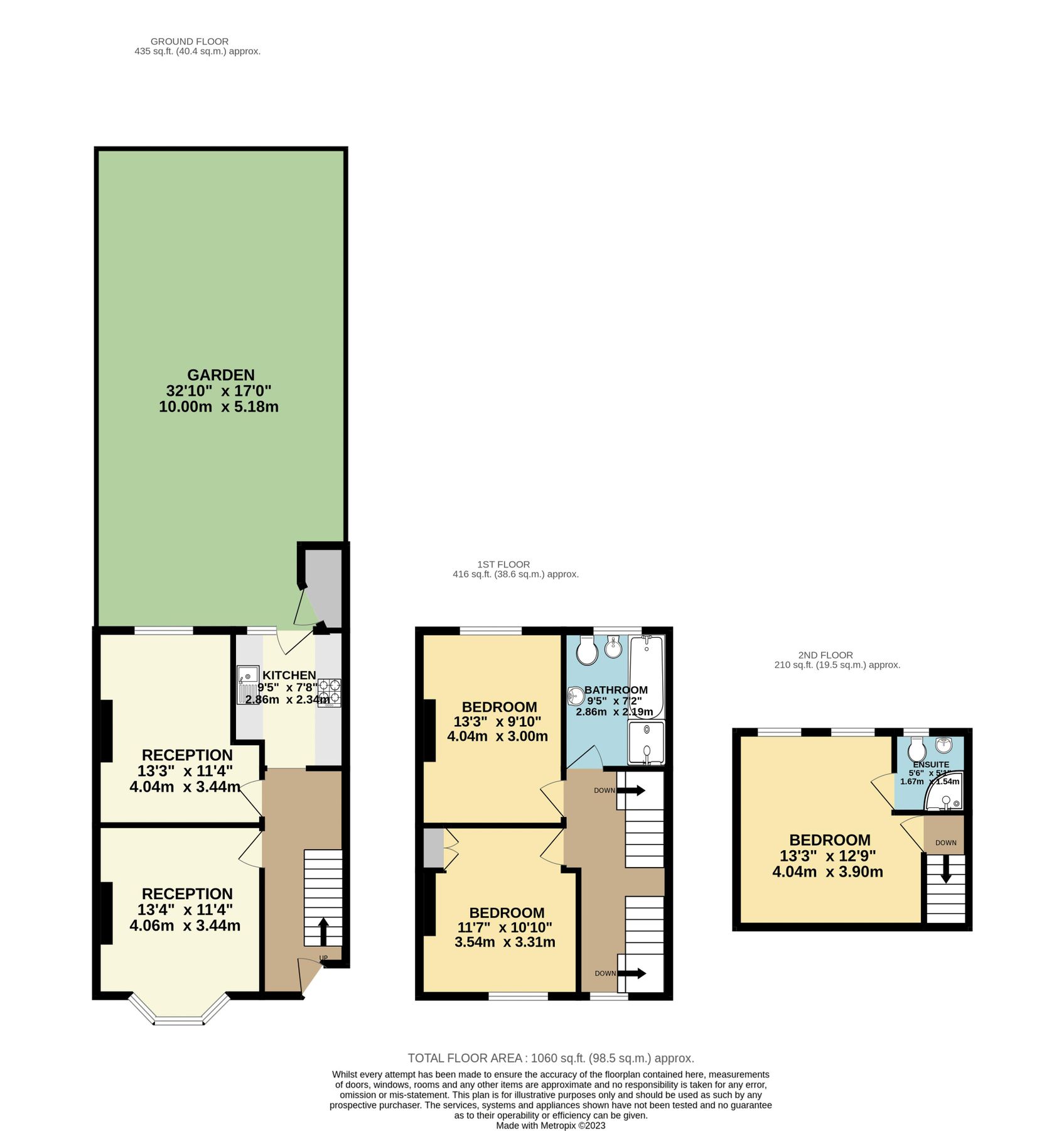 2 bed terraced house for sale in Tower Gardens Road, London N17 Zoopla